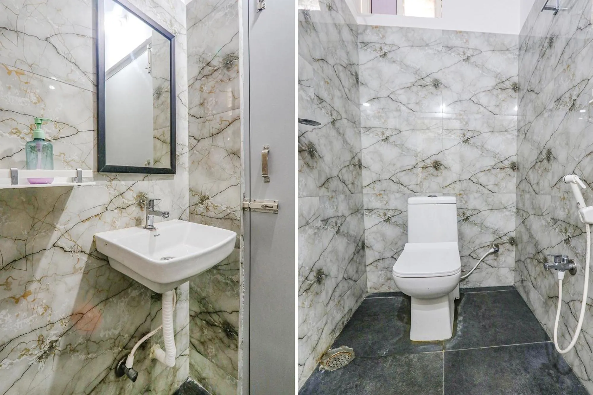 Bathroom in FabHotel Dream Connect - Nr Narsingi