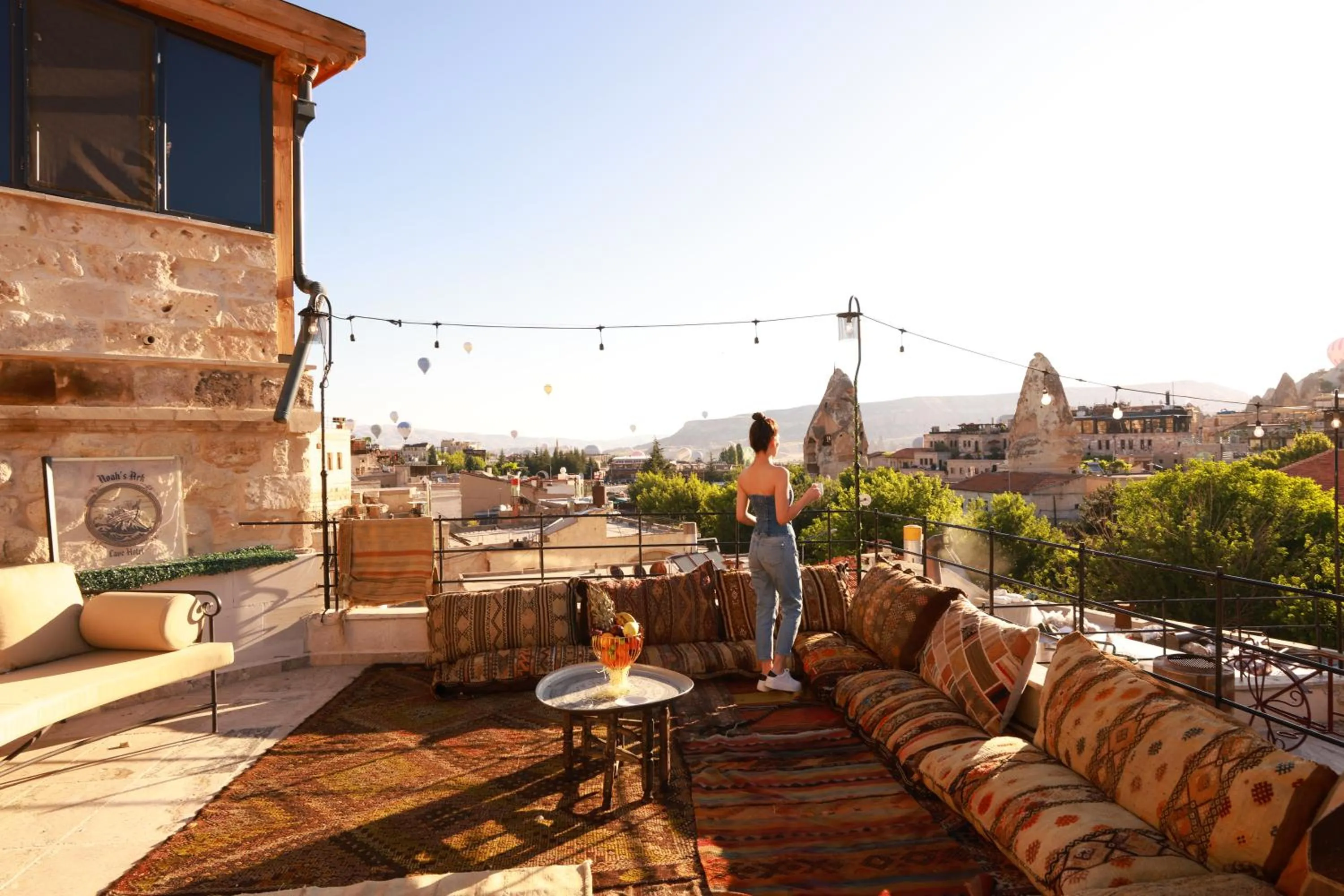 Property building in Noah's Ark Cave Hotel
