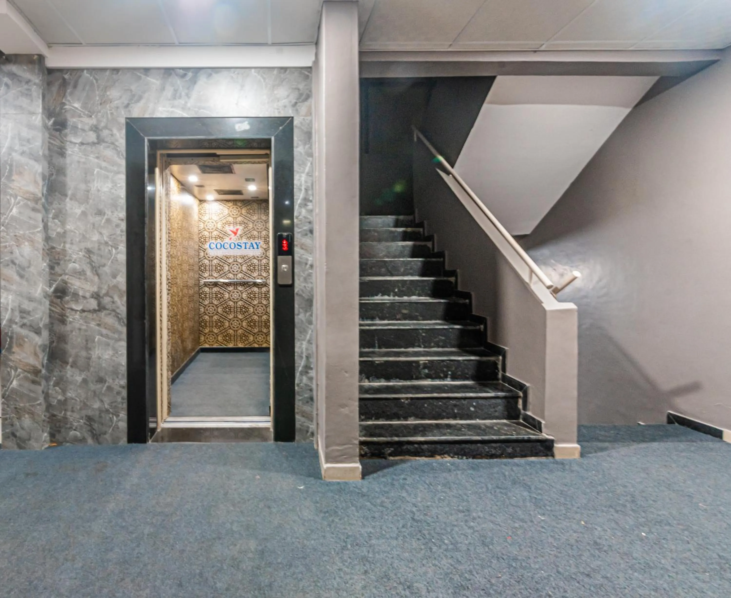 elevator in Treebo Cocostay, Hadapsar