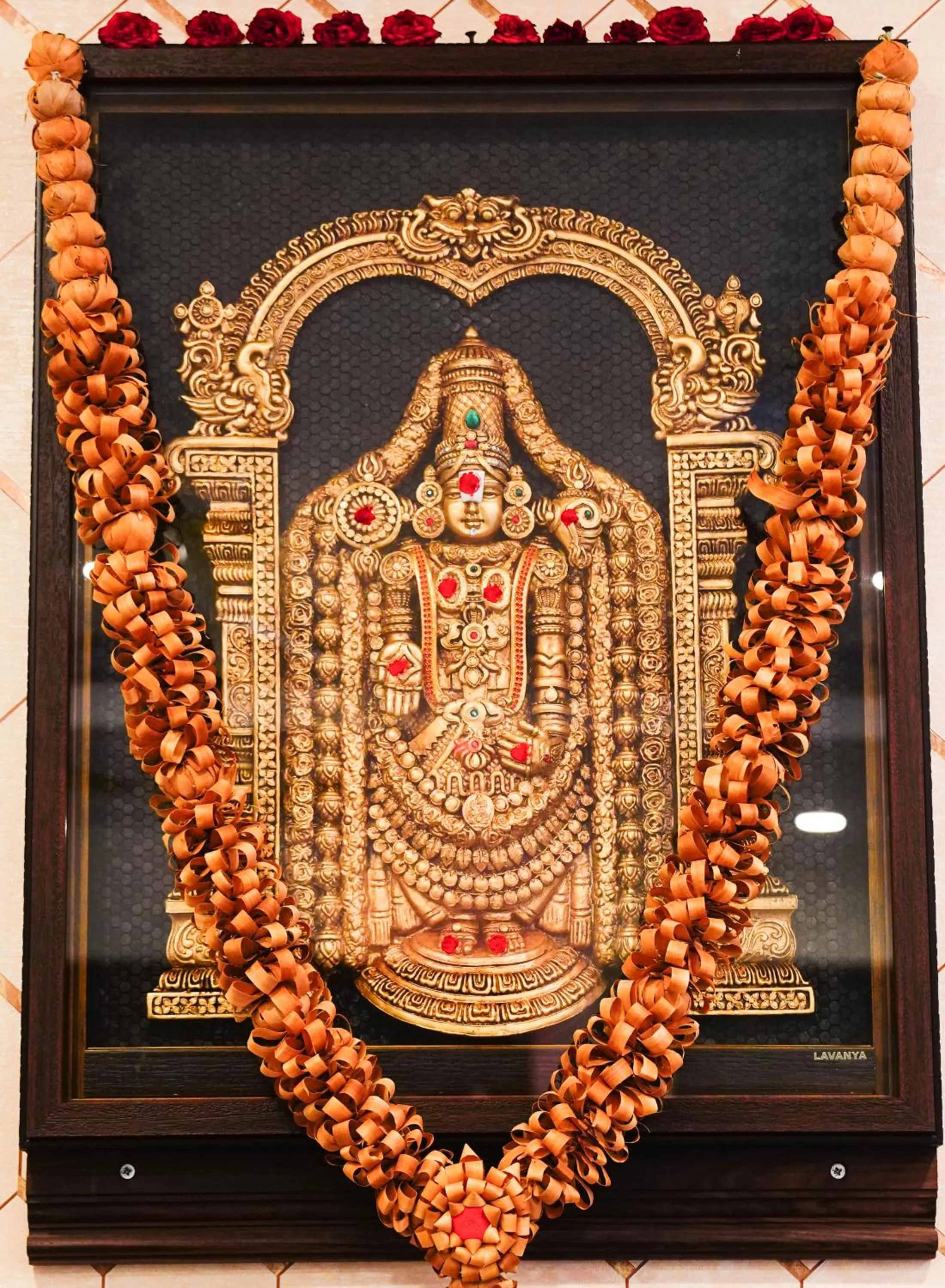 Decorative detail in Hotel Sitar Grand