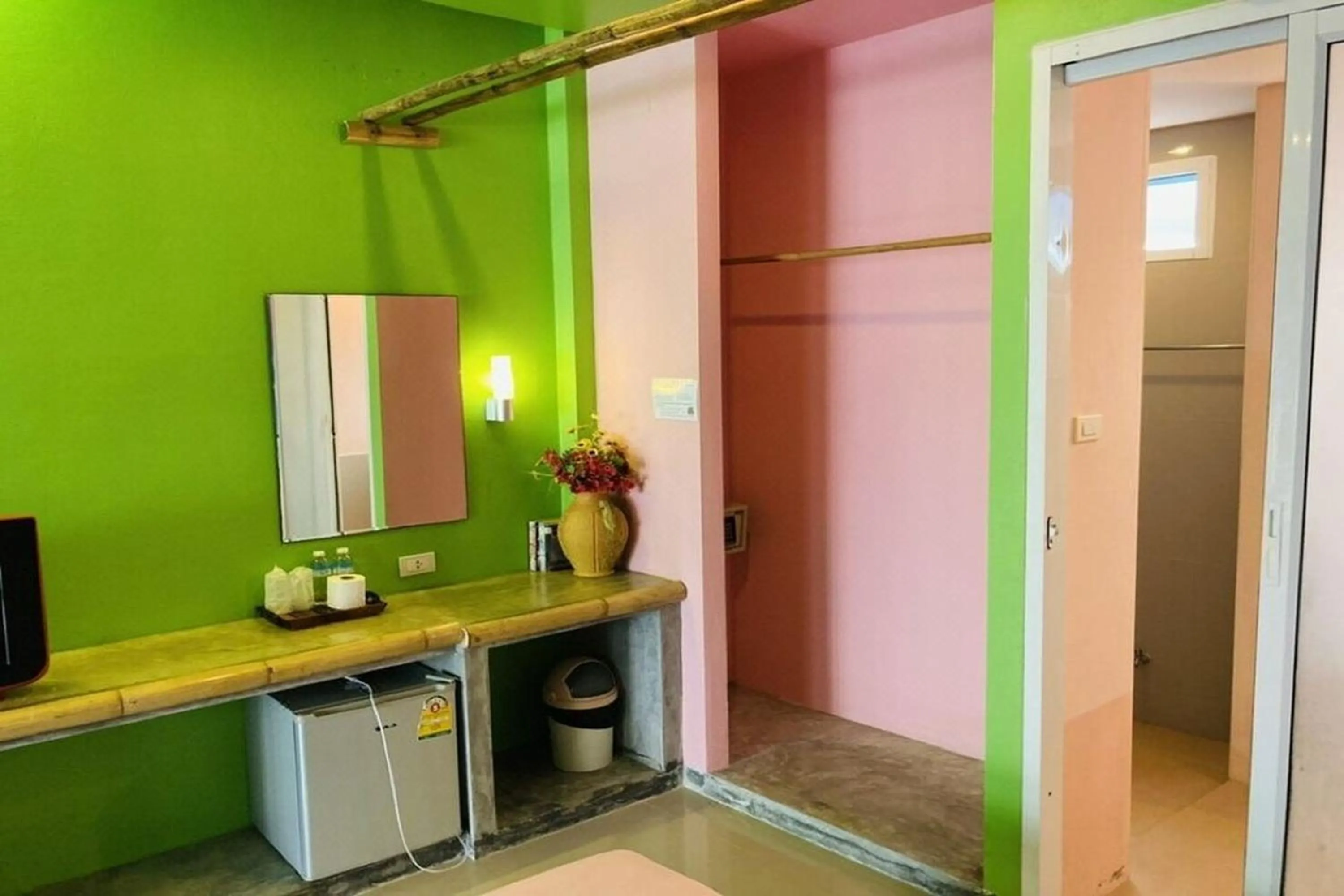 Bedroom in Chaba Bungalows