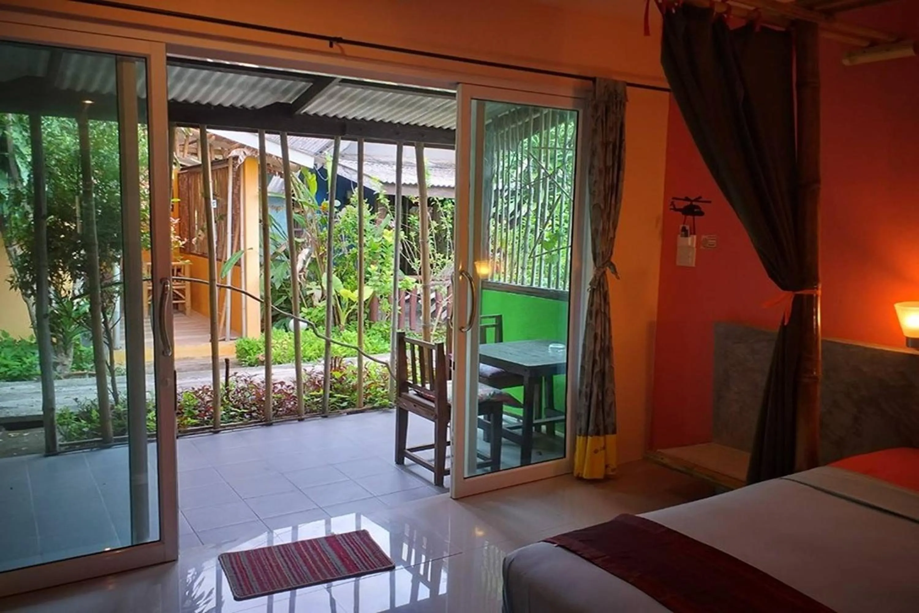 Bed in Chaba Bungalows