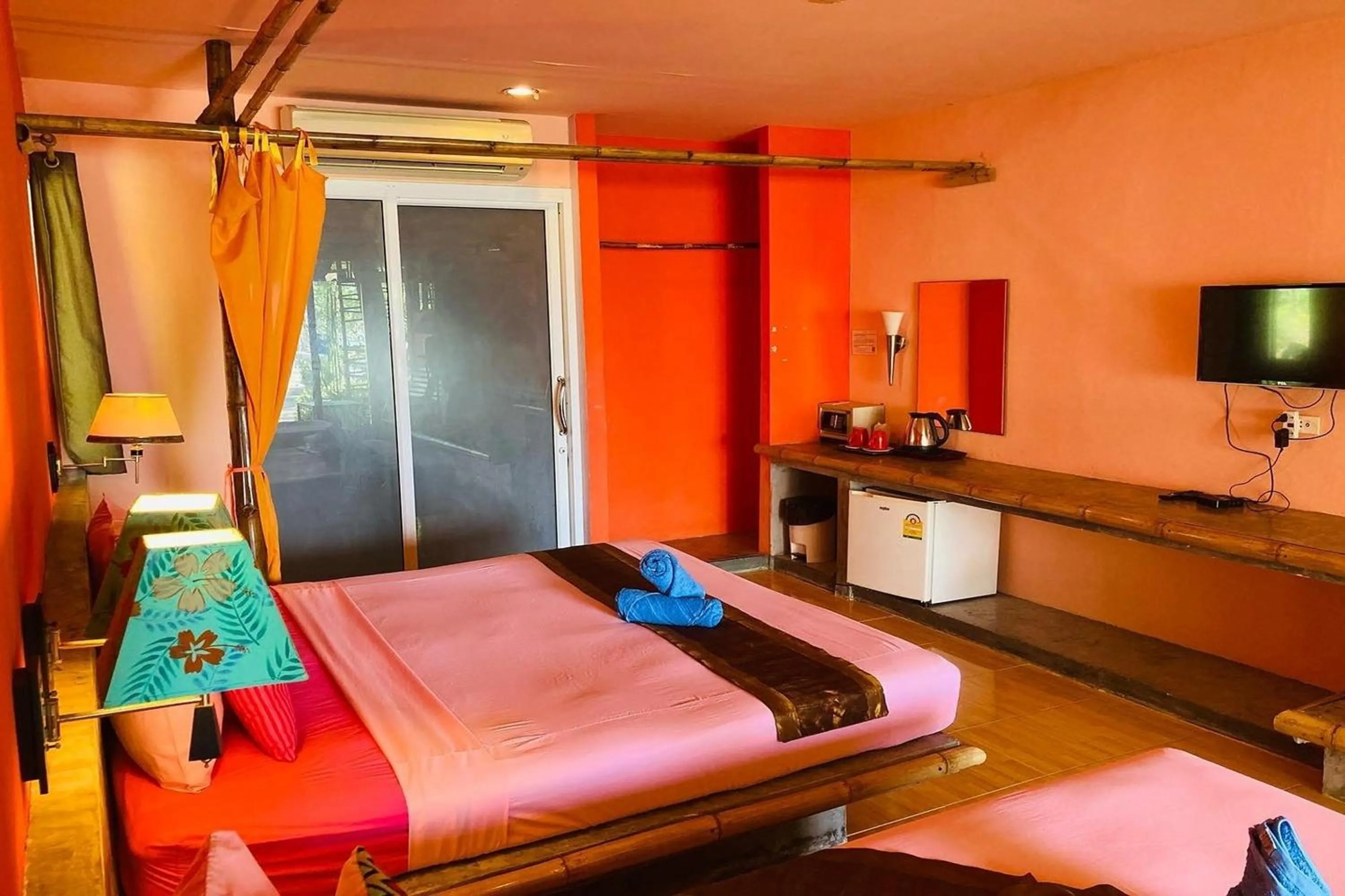 Bed in Chaba Bungalows
