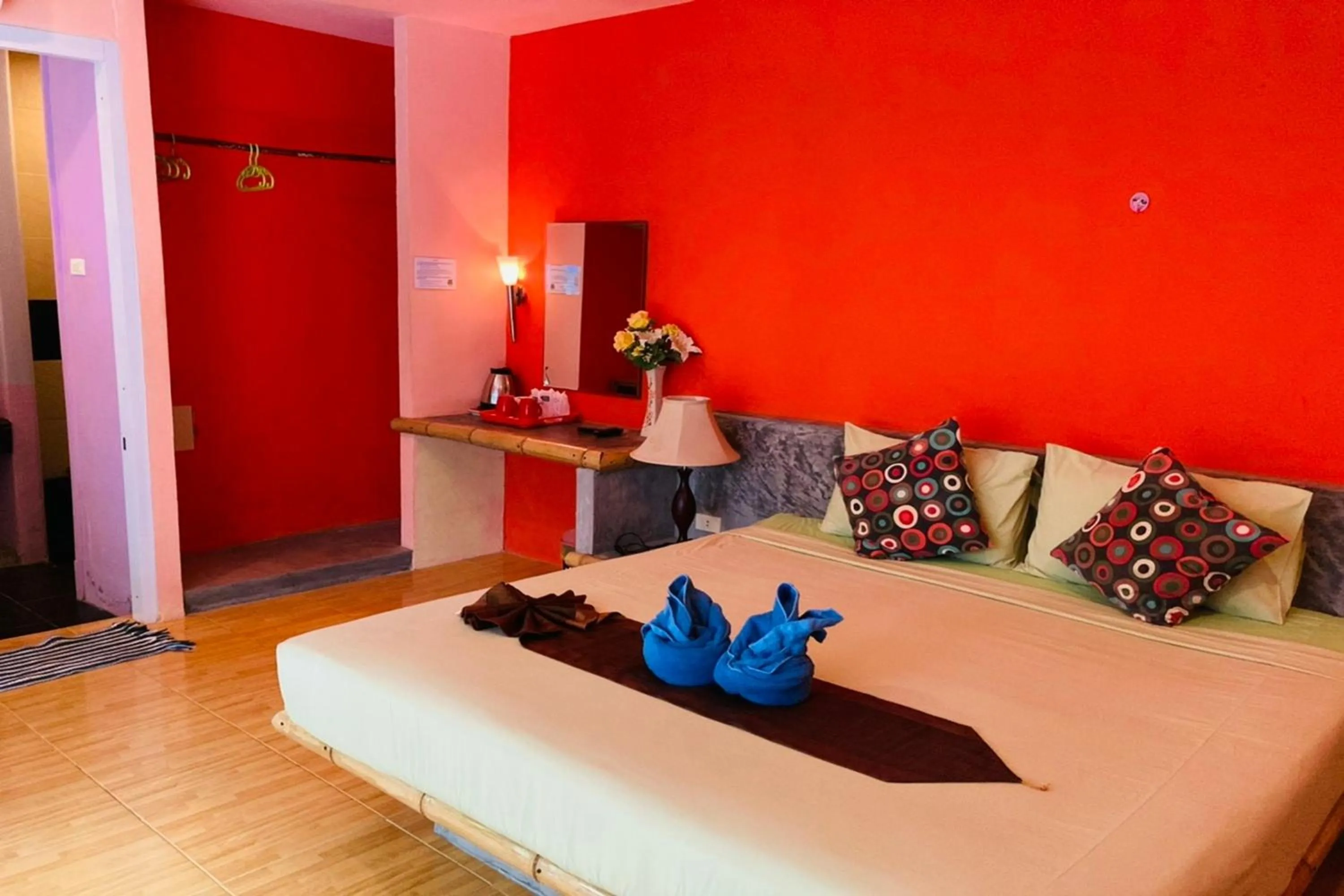 Bed in Chaba Bungalows