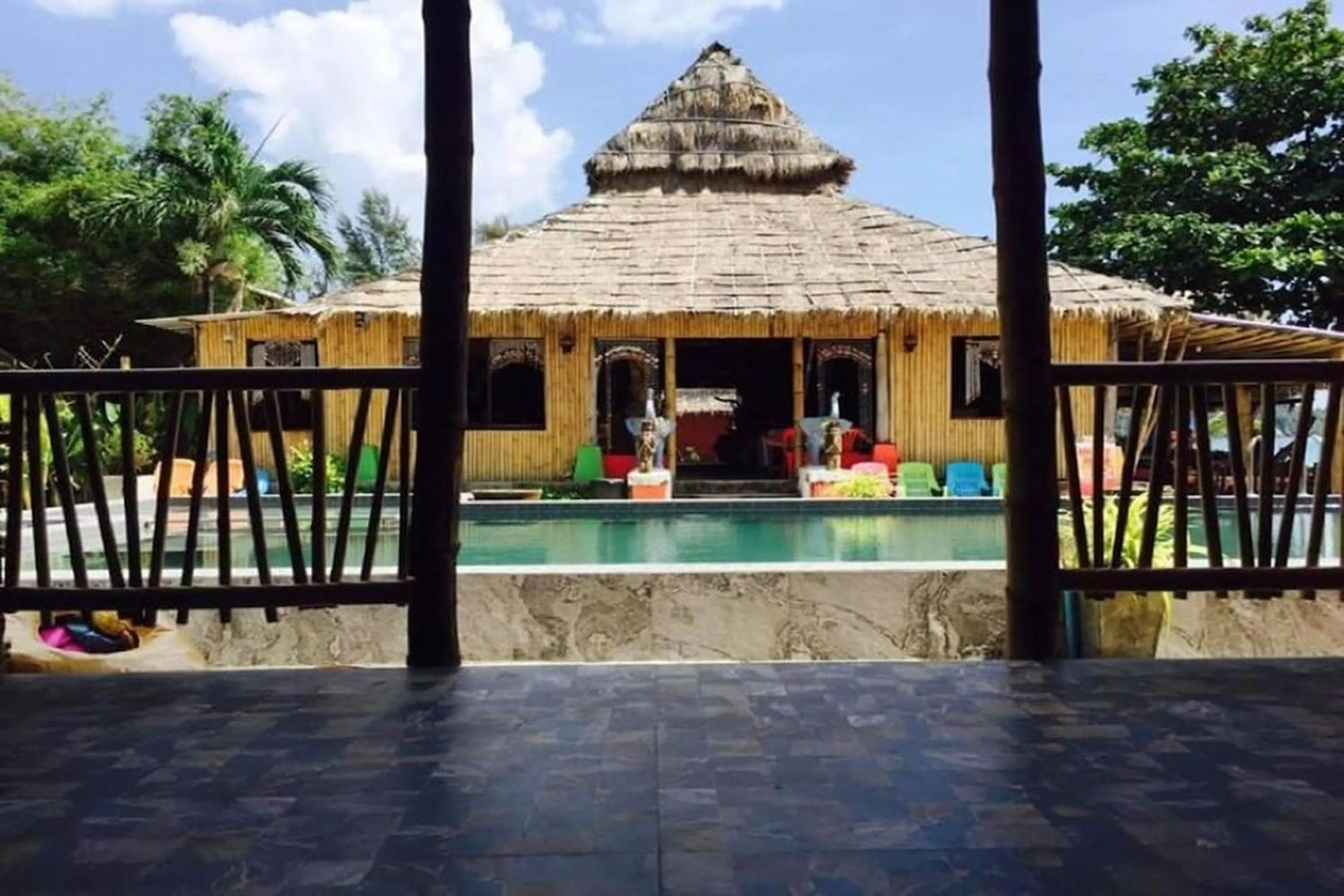 Swimming pool in Chaba Bungalows