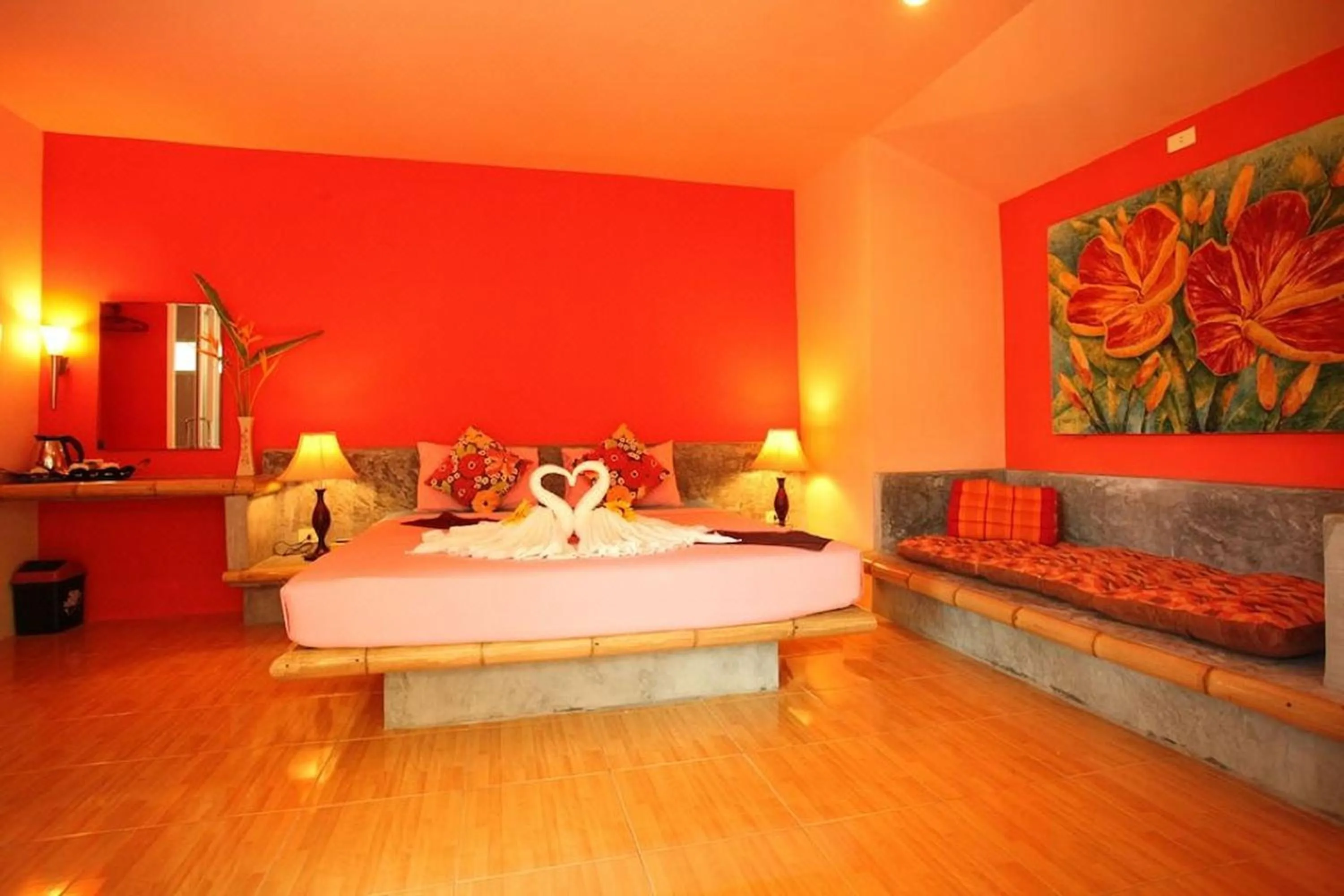 Bedroom, Bed in Chaba Bungalows