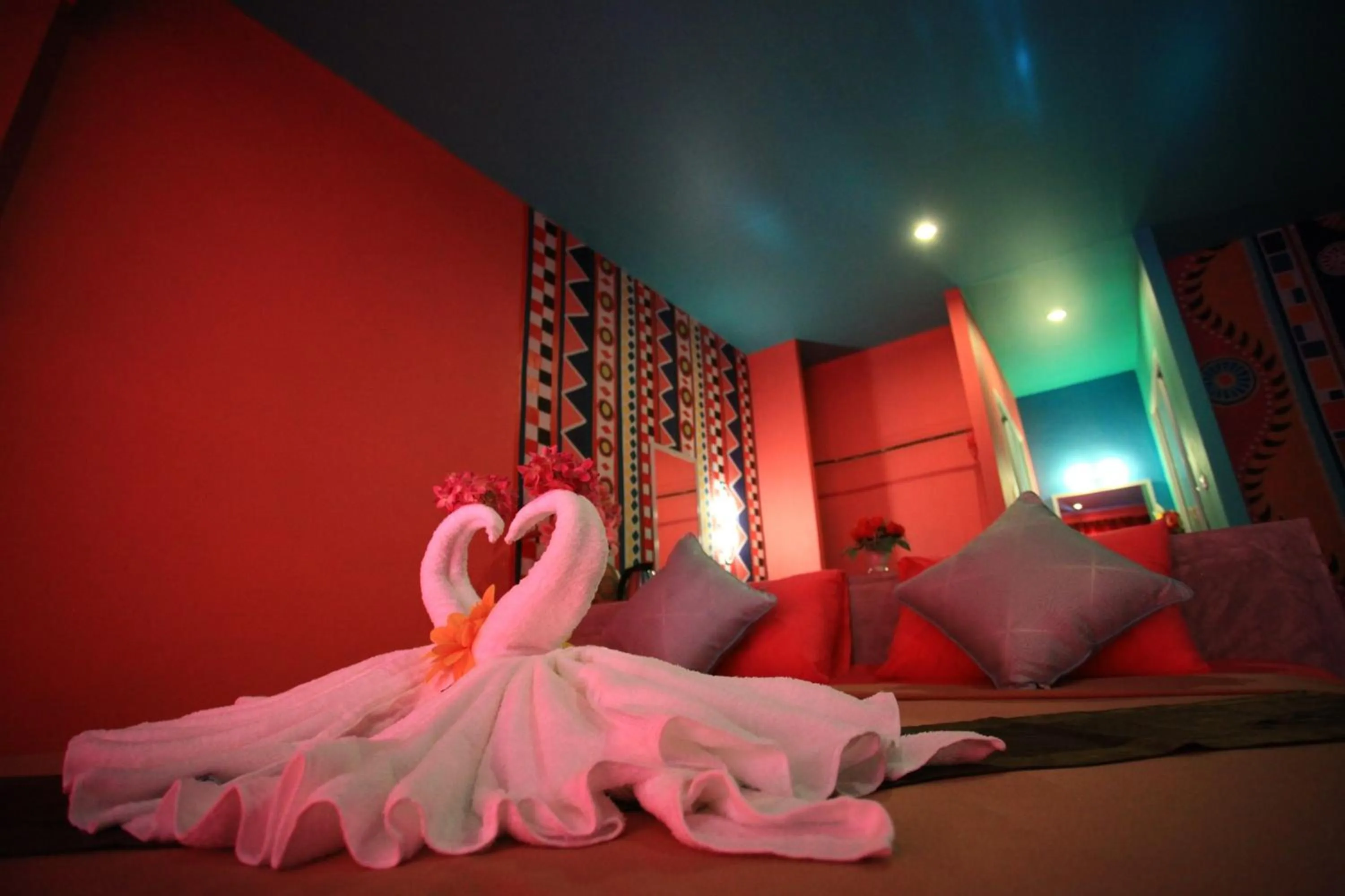 Bed in Chaba Bungalows