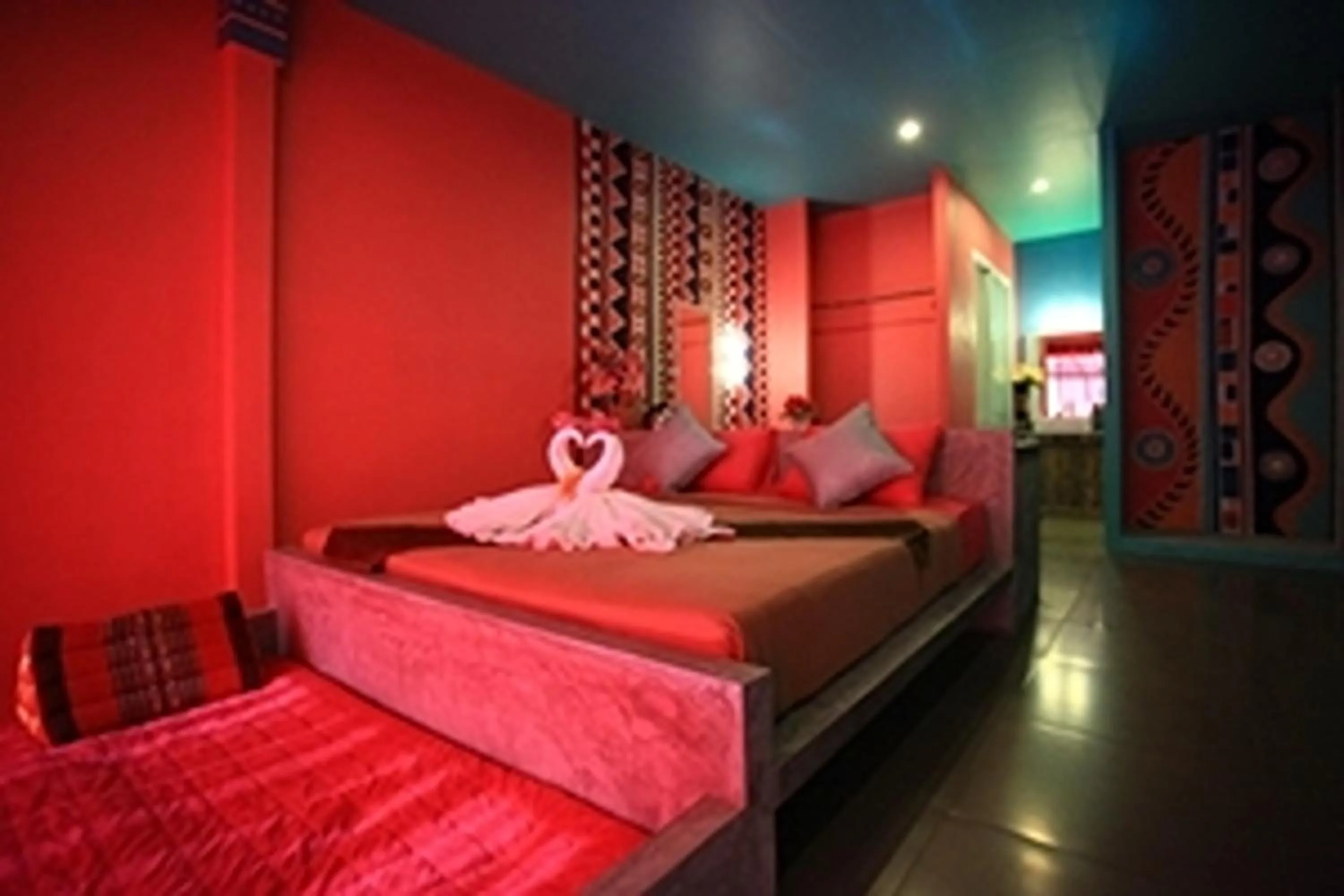 Bed in Chaba Bungalows