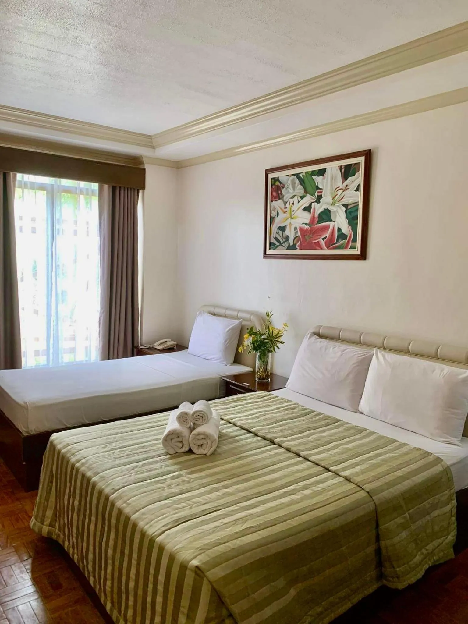 Bed in My Little Island Hotel