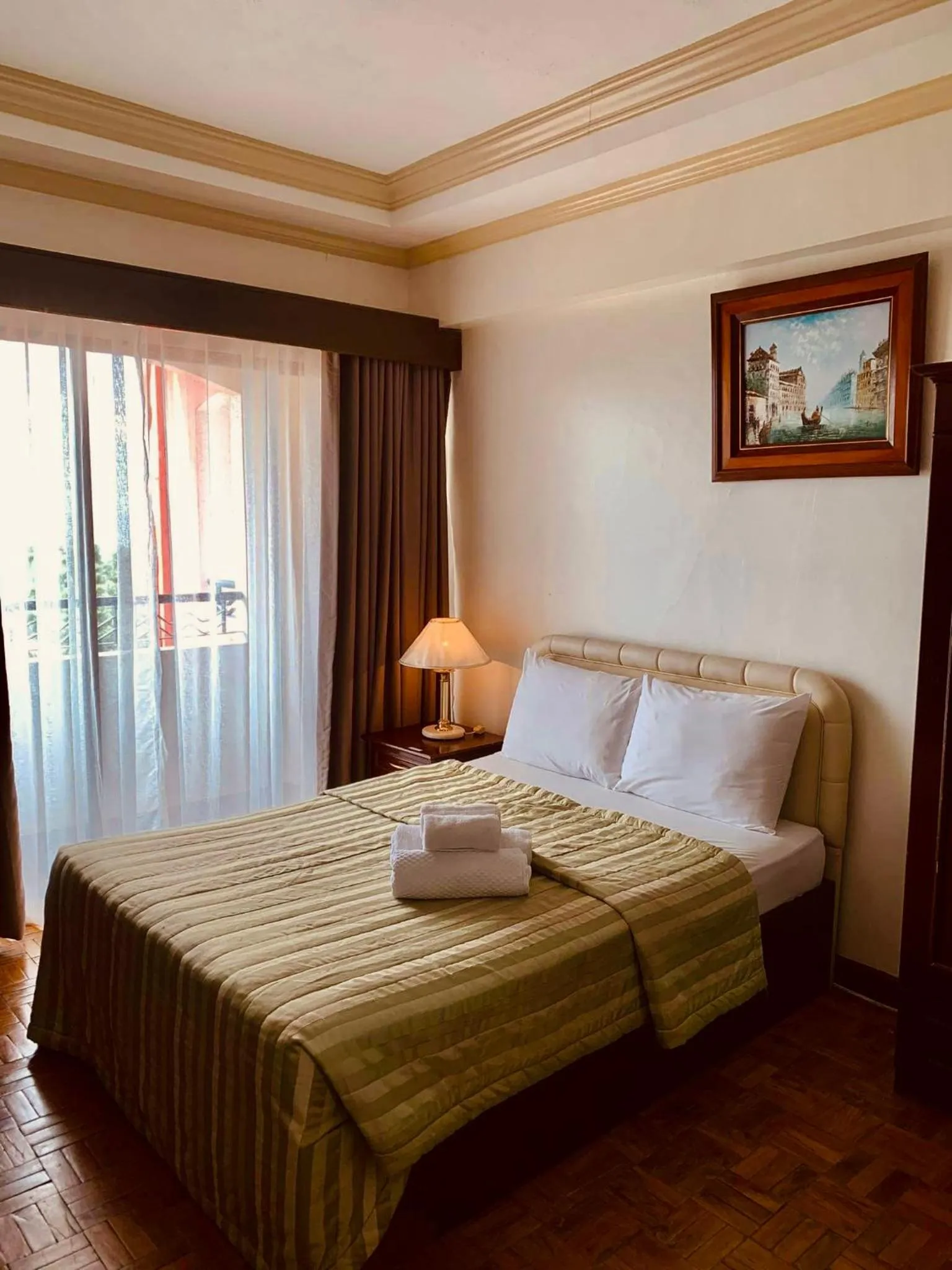 Bed in My Little Island Hotel