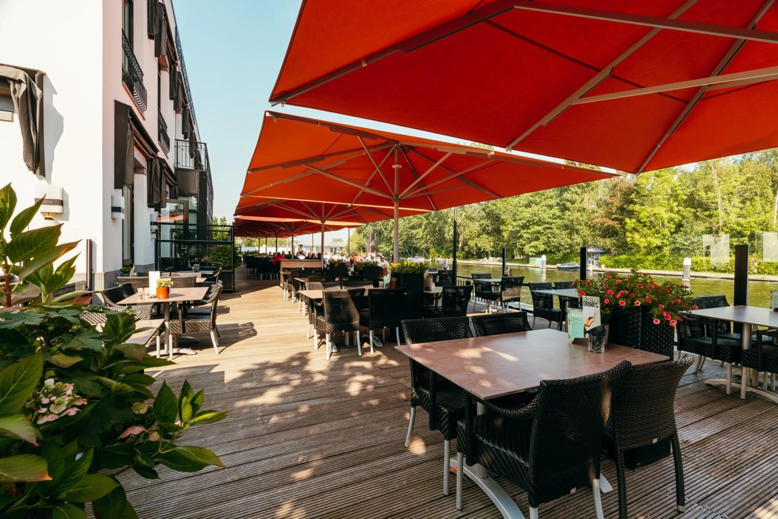 Balcony/Terrace in Van der Valk Hotel Leiden