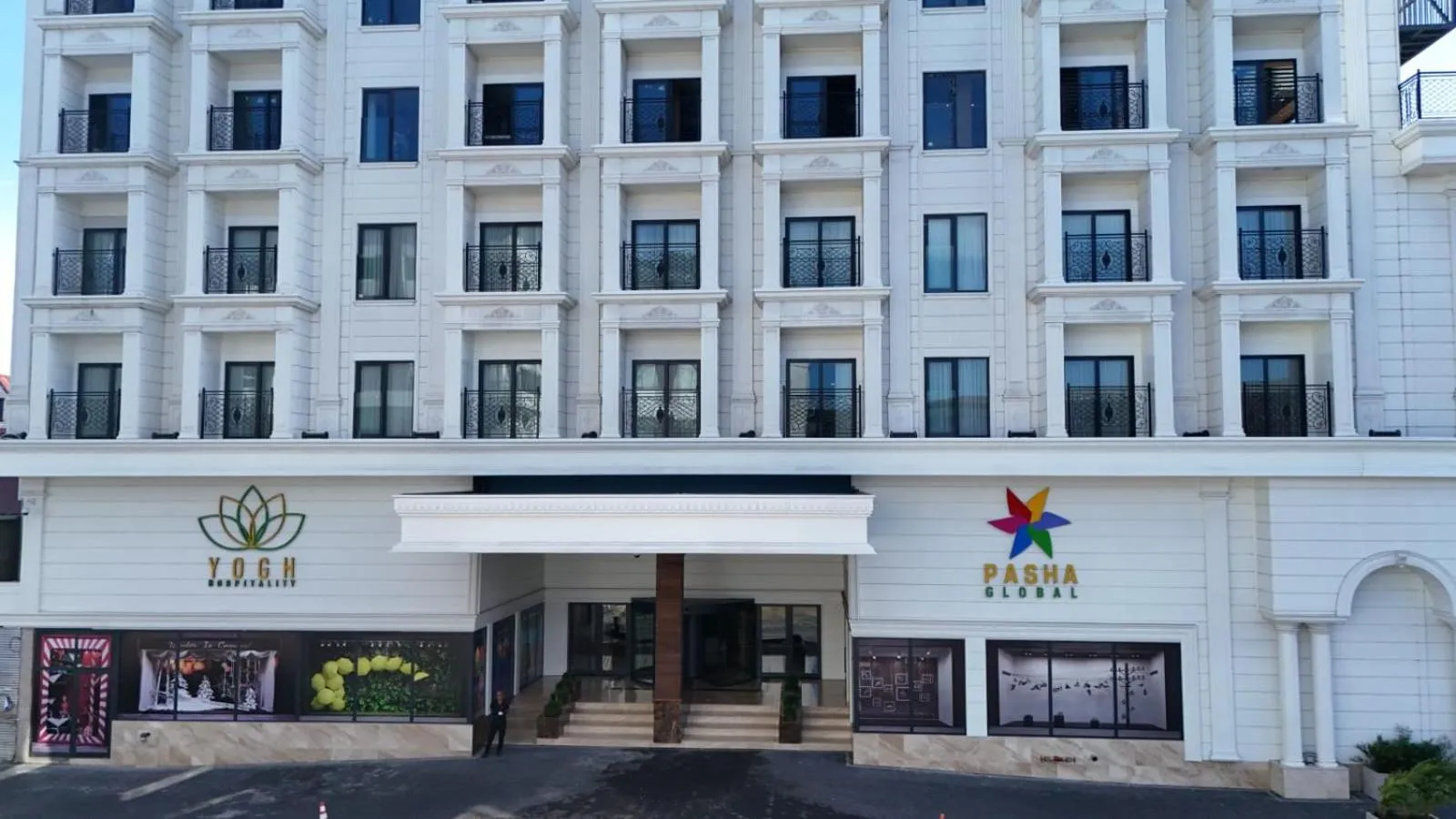 Facade/entrance in Yogh Hospitality