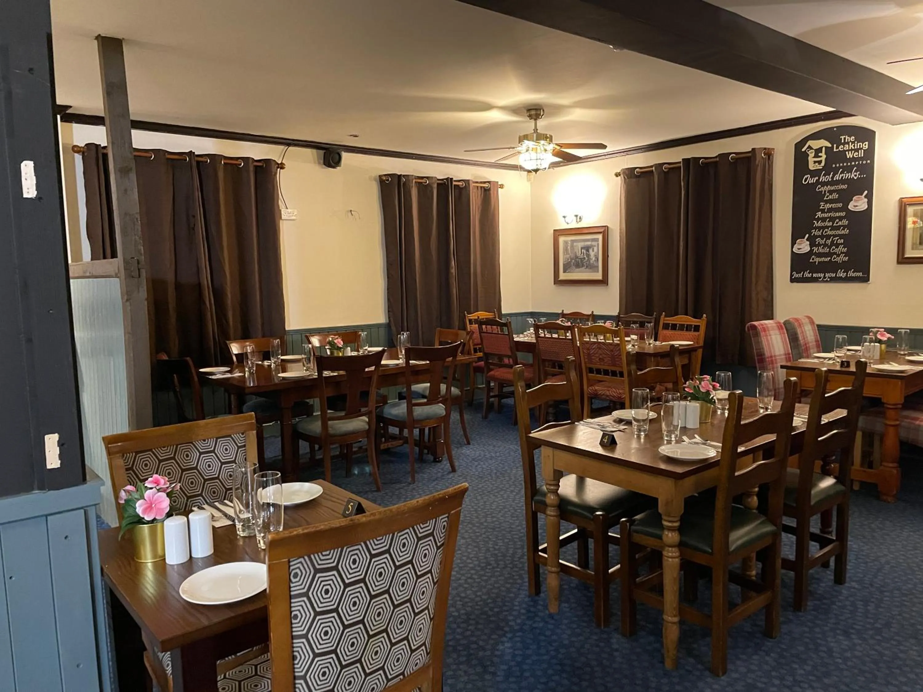 Restaurant/places to eat in Leaking Well, Dunhampton