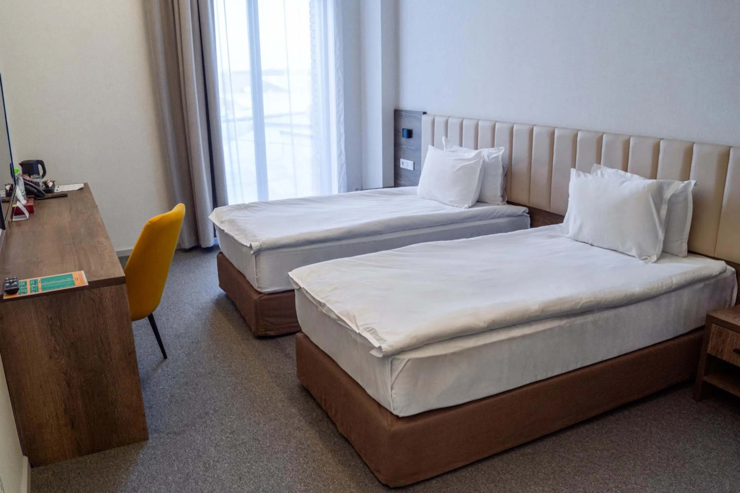 Bed in Grand Plaza Hotel Samarkand