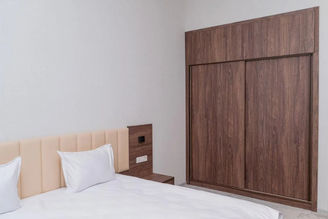 Bed in Grand Plaza Hotel Samarkand