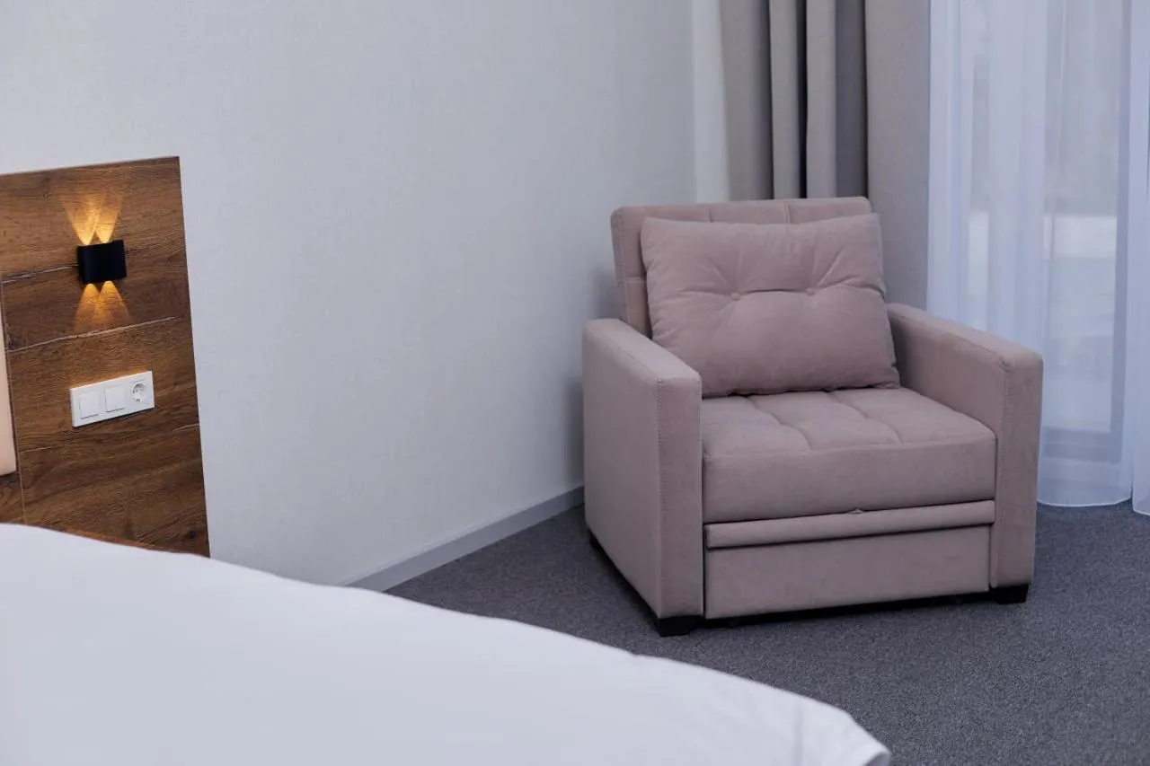 Bed in Grand Plaza Hotel Samarkand