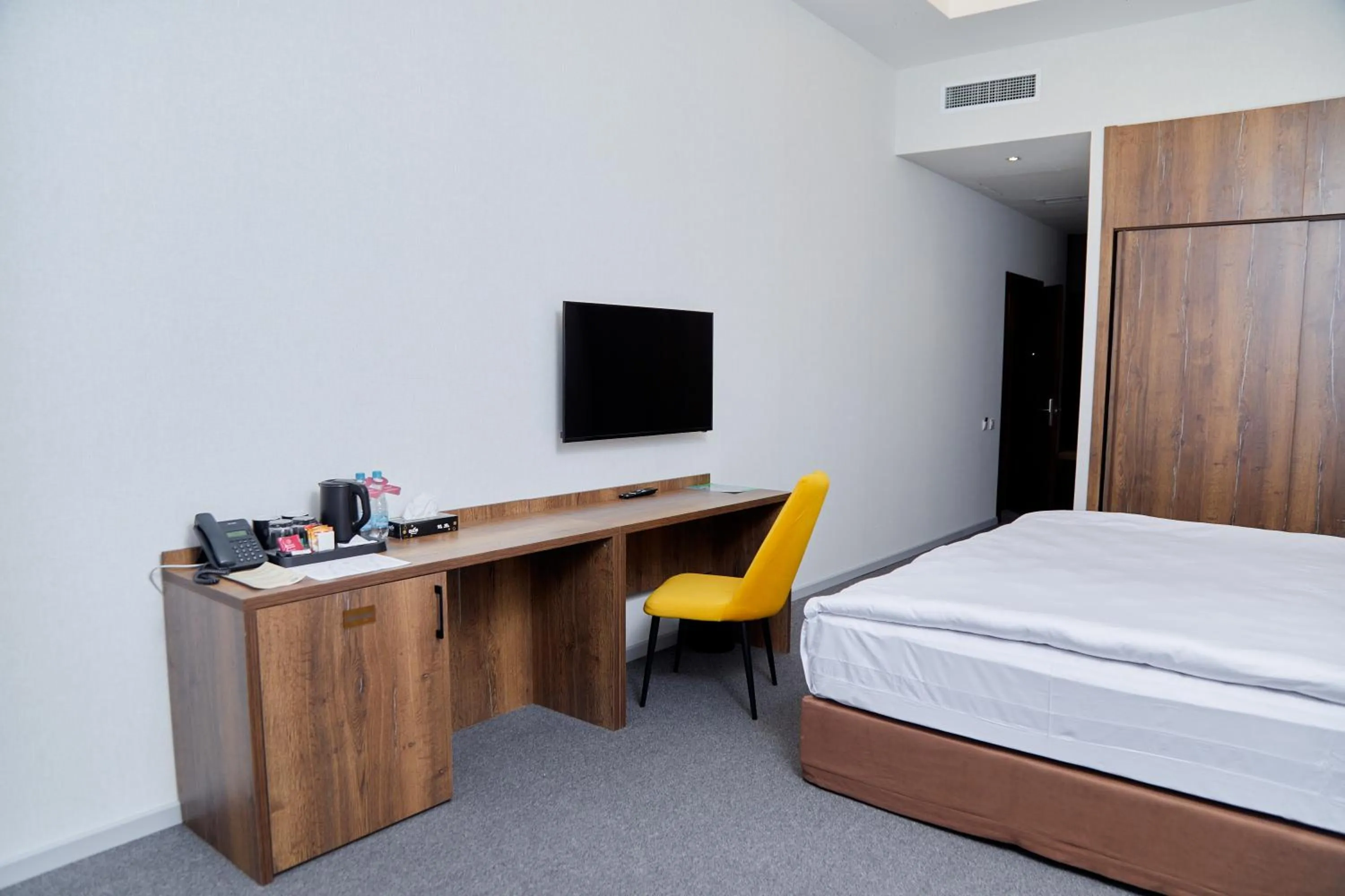 Bed in Grand Plaza Hotel Samarkand