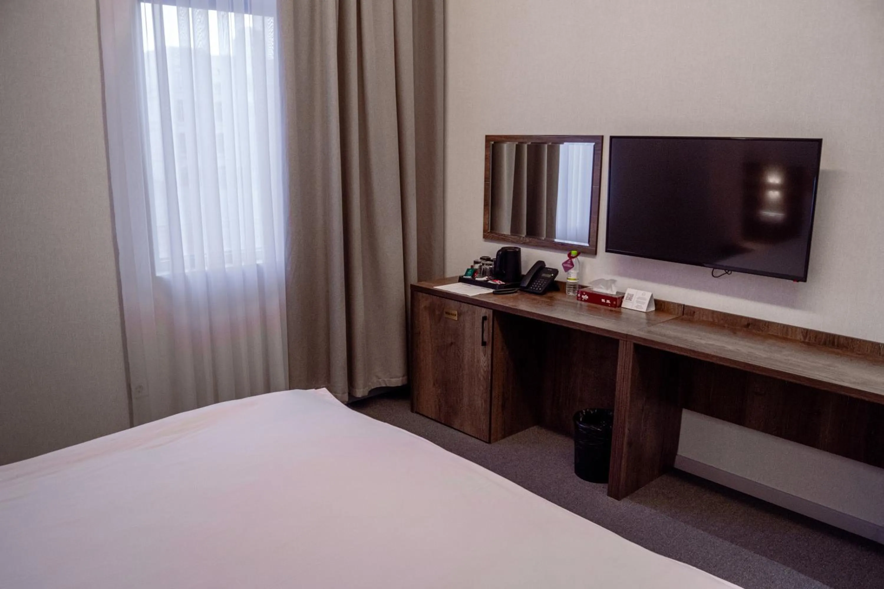 Bed in Grand Plaza Hotel Samarkand