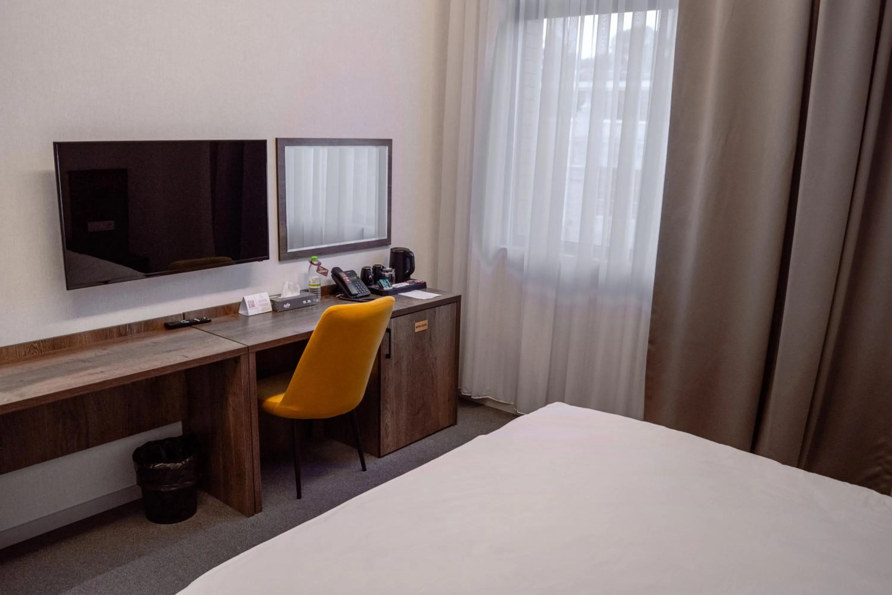 Bed in Grand Plaza Hotel Samarkand