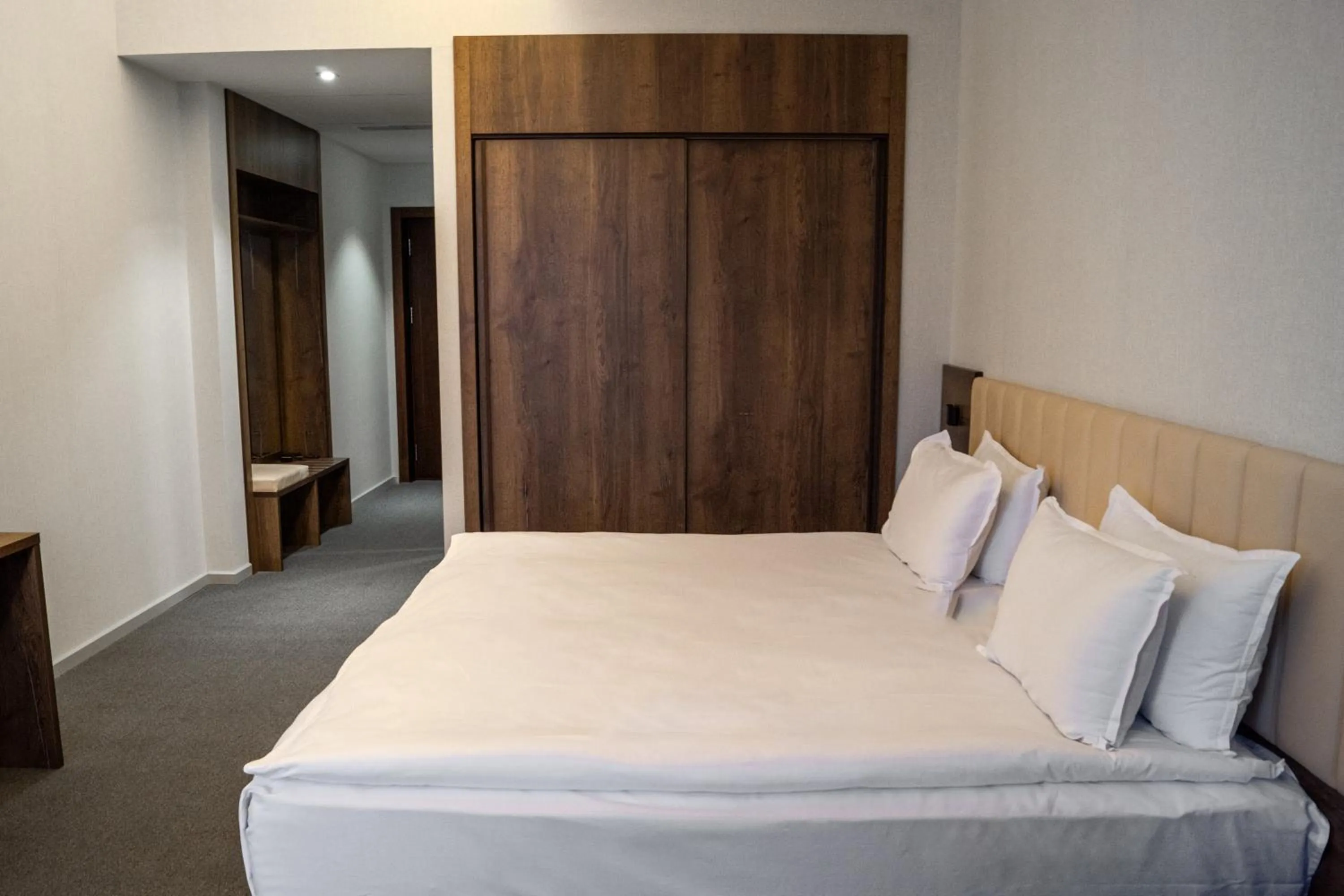 Bed in Grand Plaza Hotel Samarkand