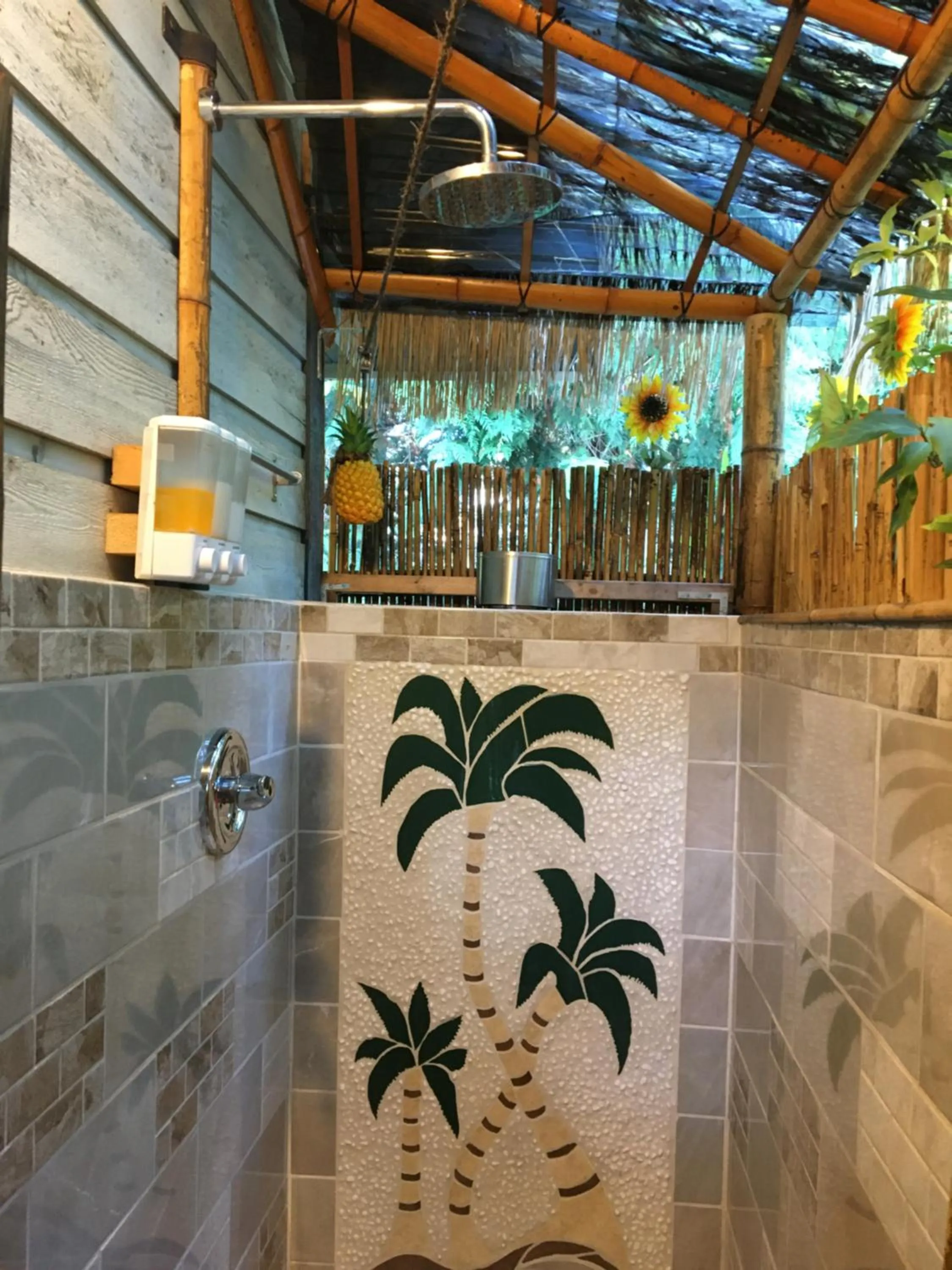 Shower in Madeira Park Oceanview Suites