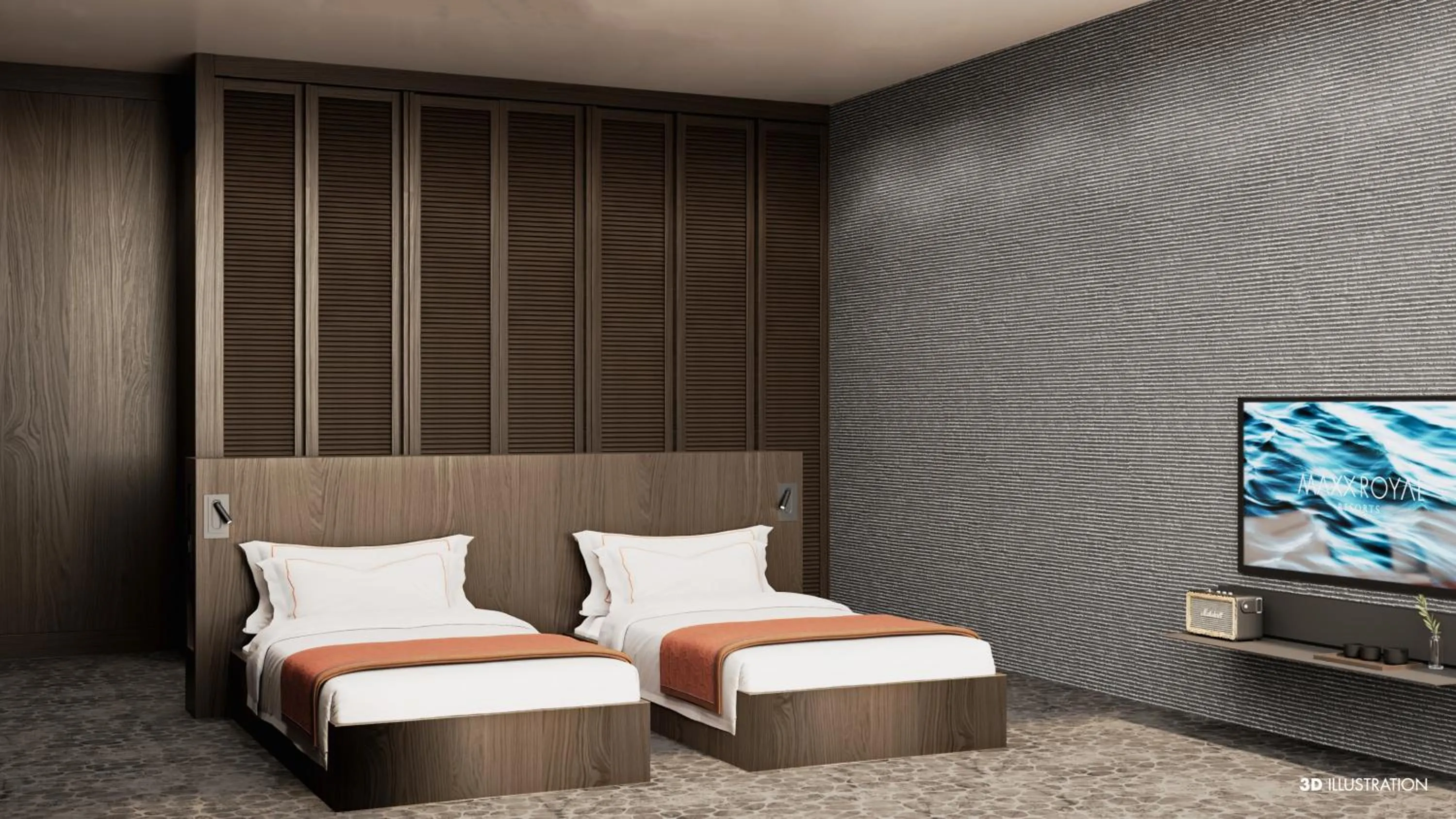 Bed in Maxx Royal Bodrum