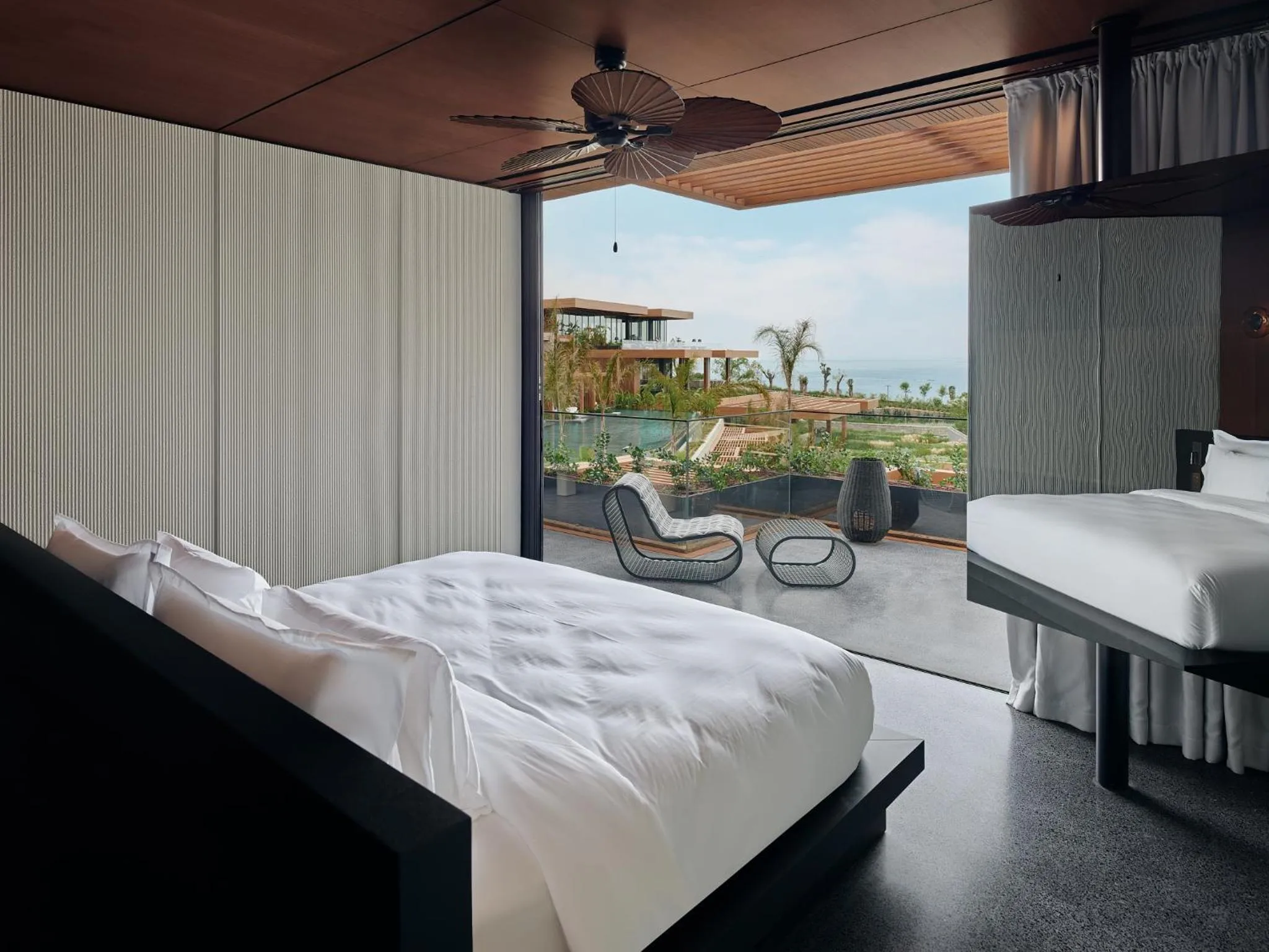 View (from property/room), Bed in Maxx Royal Bodrum