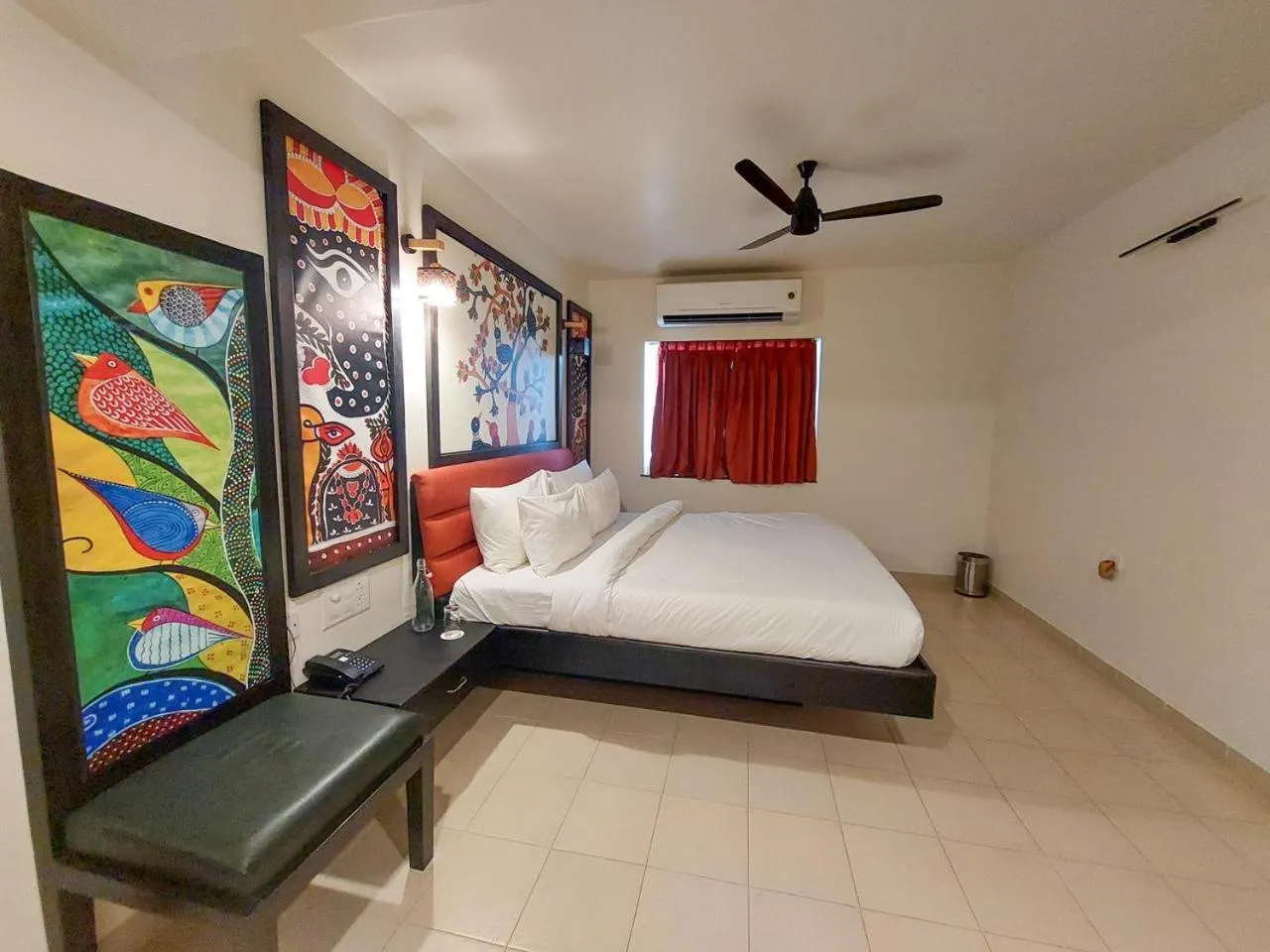 Bedroom, Bed in Tathastu Tadoba