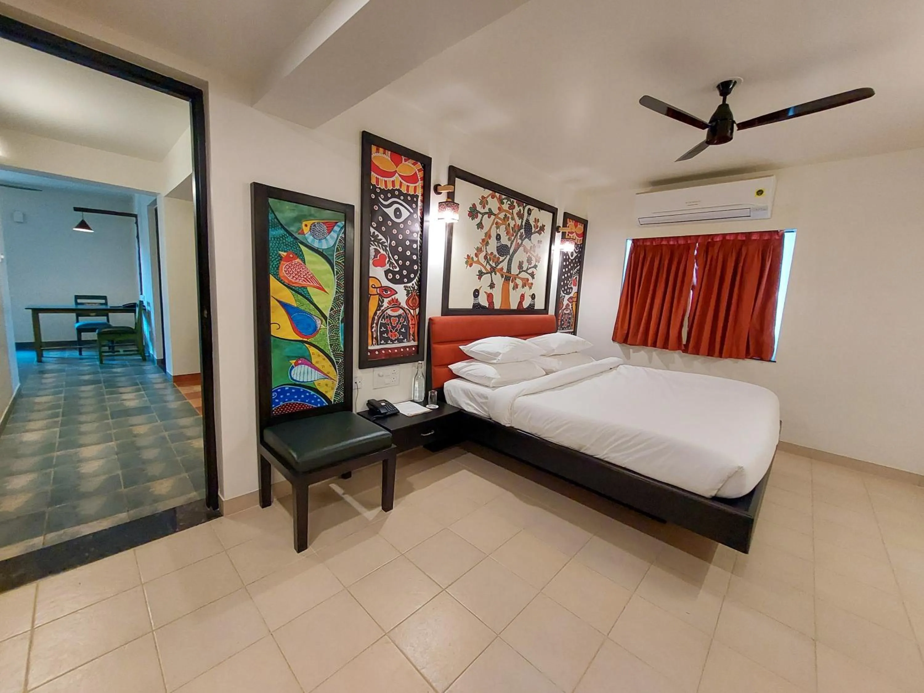 Bedroom, Bed in Tathastu Tadoba