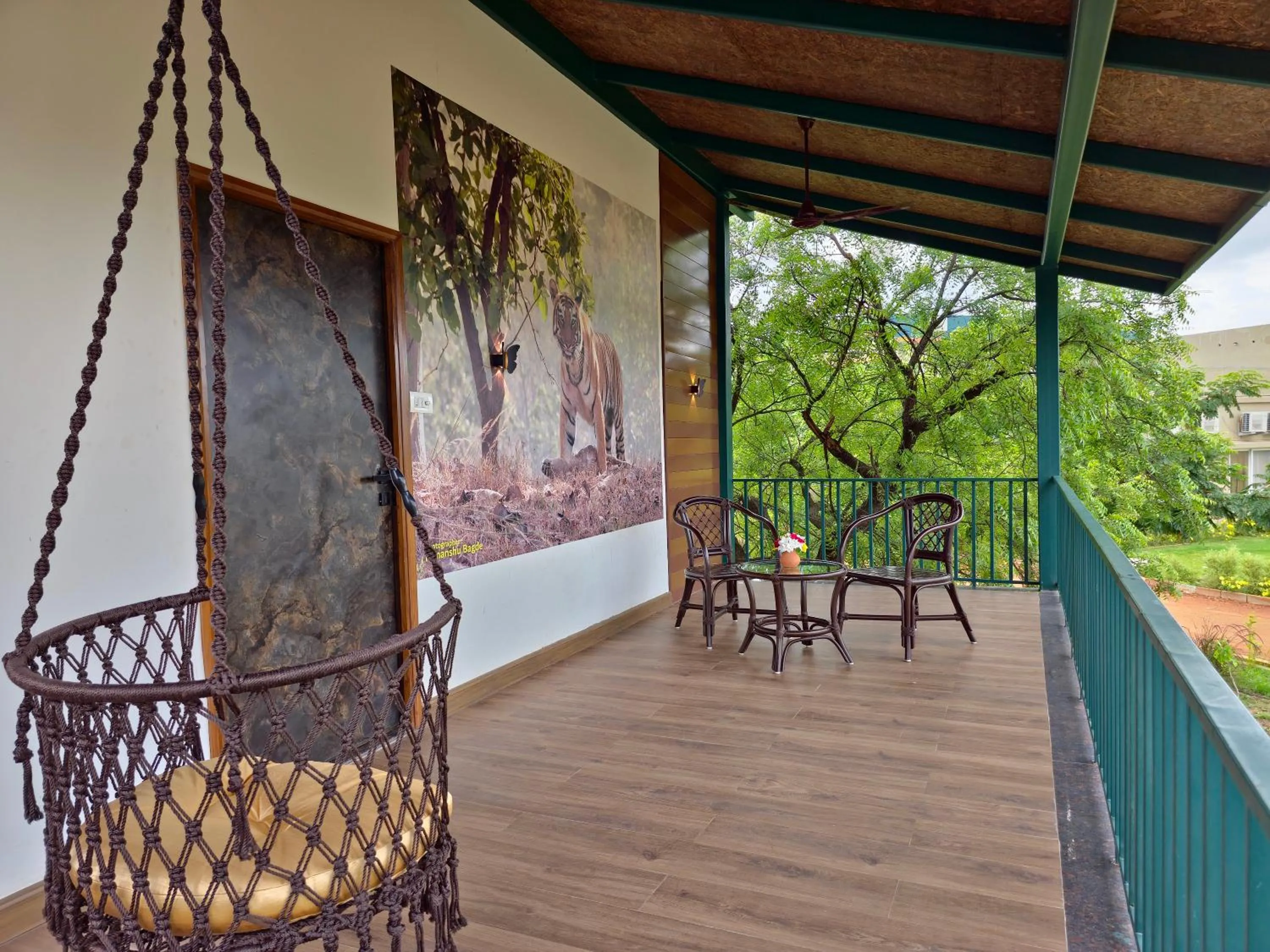 Balcony/Terrace in Tathastu Tadoba
