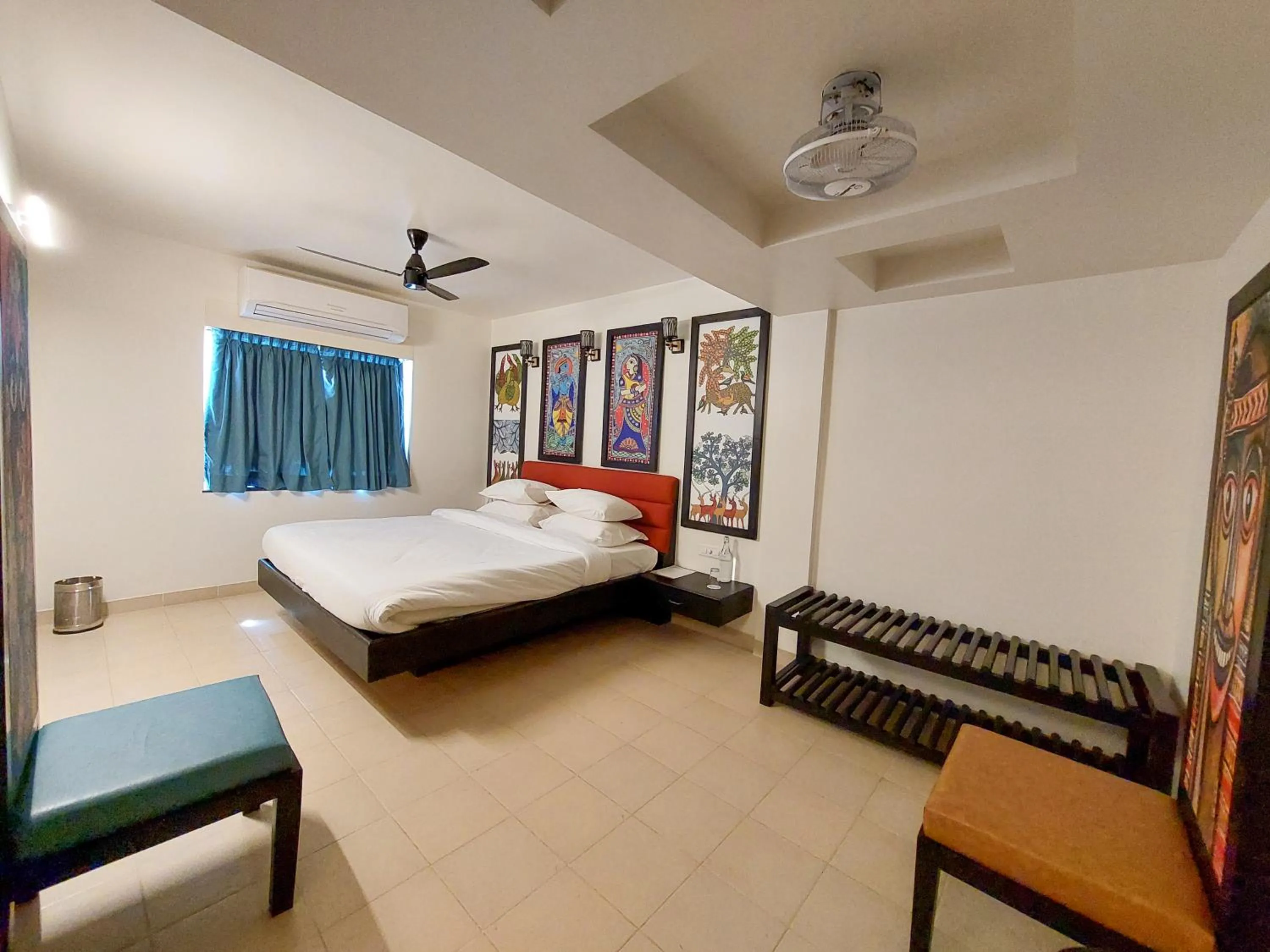 Bedroom, Bed in Tathastu Tadoba