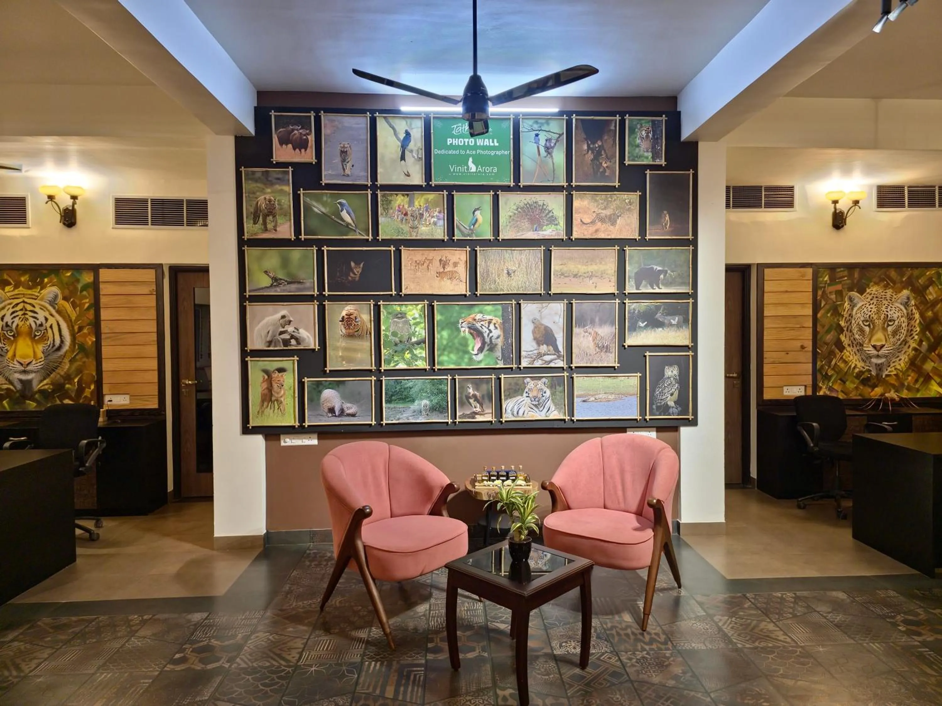 Lobby or reception in Tathastu Tadoba