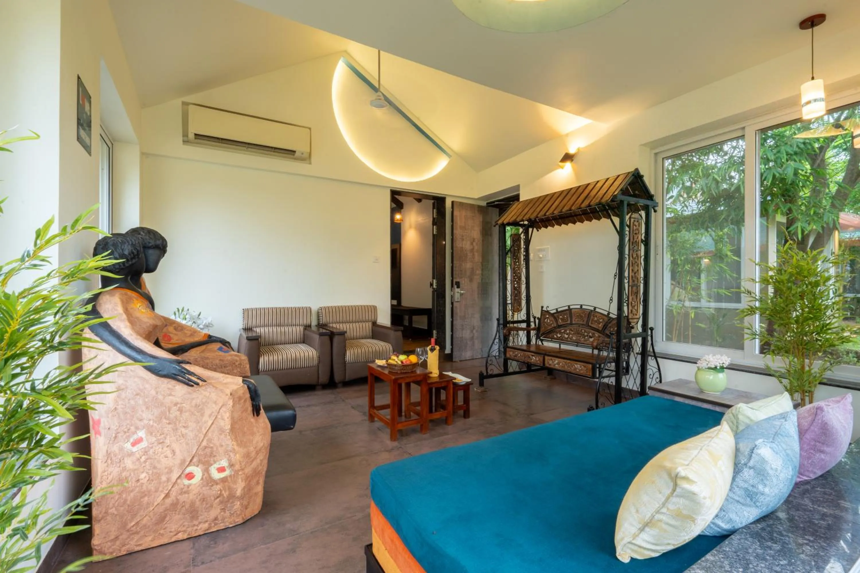 Seating area in Tathastu Tadoba