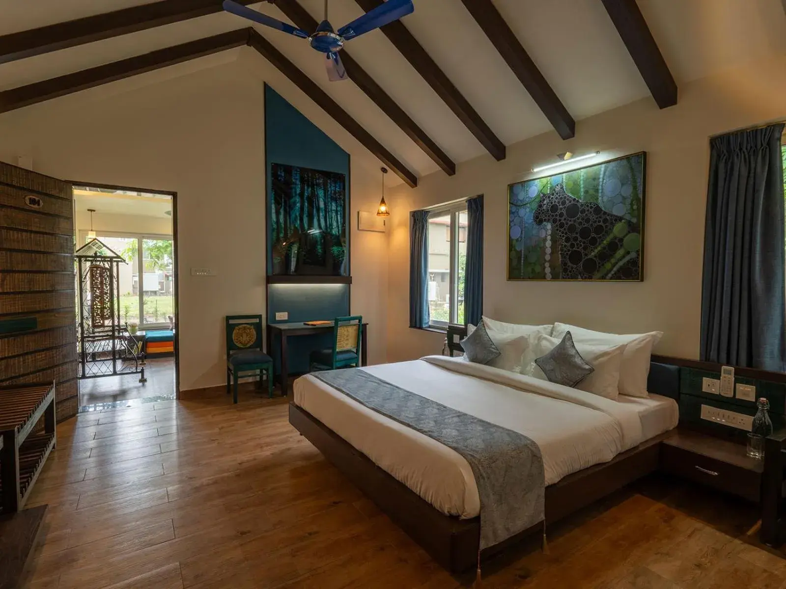 Luxury Cottages - single occupancy in Tathastu Tadoba Luxury Cottages - single occupancy in Tathastu Tadoba