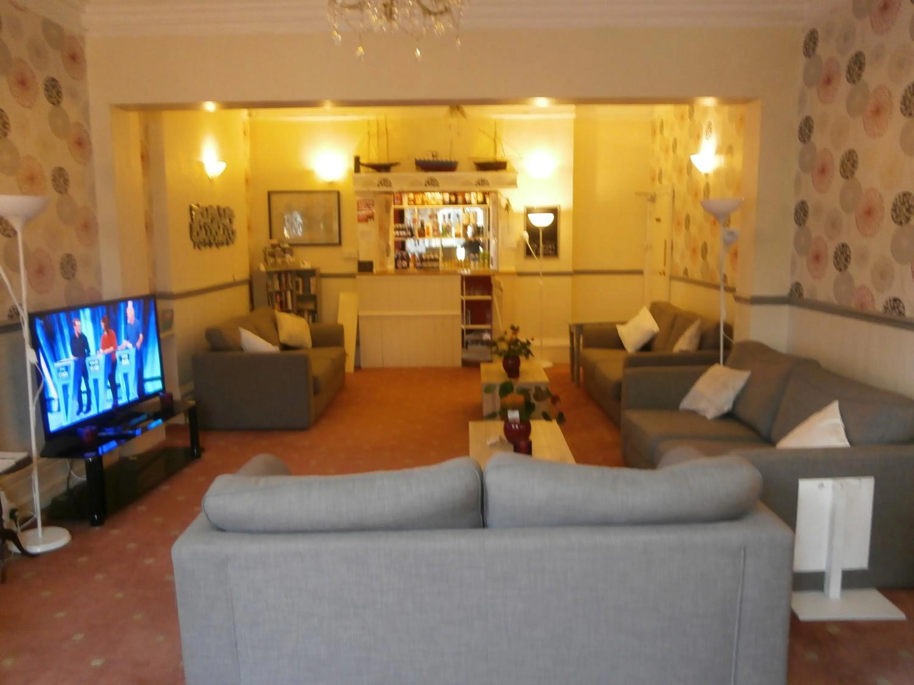 Lounge or bar in Dorset Hotel, Isle of Wight