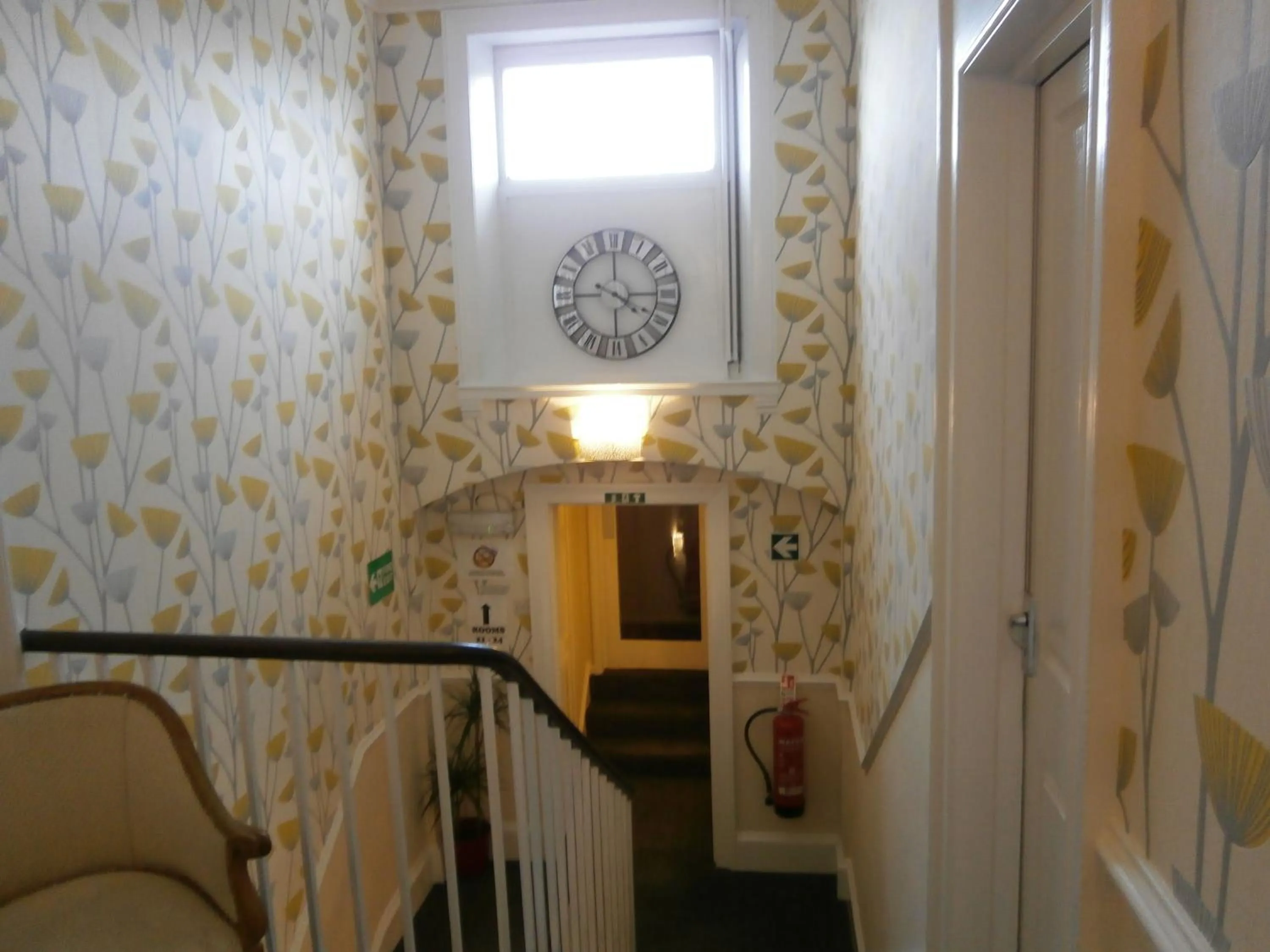 Decorative detail in Dorset Hotel, Isle of Wight