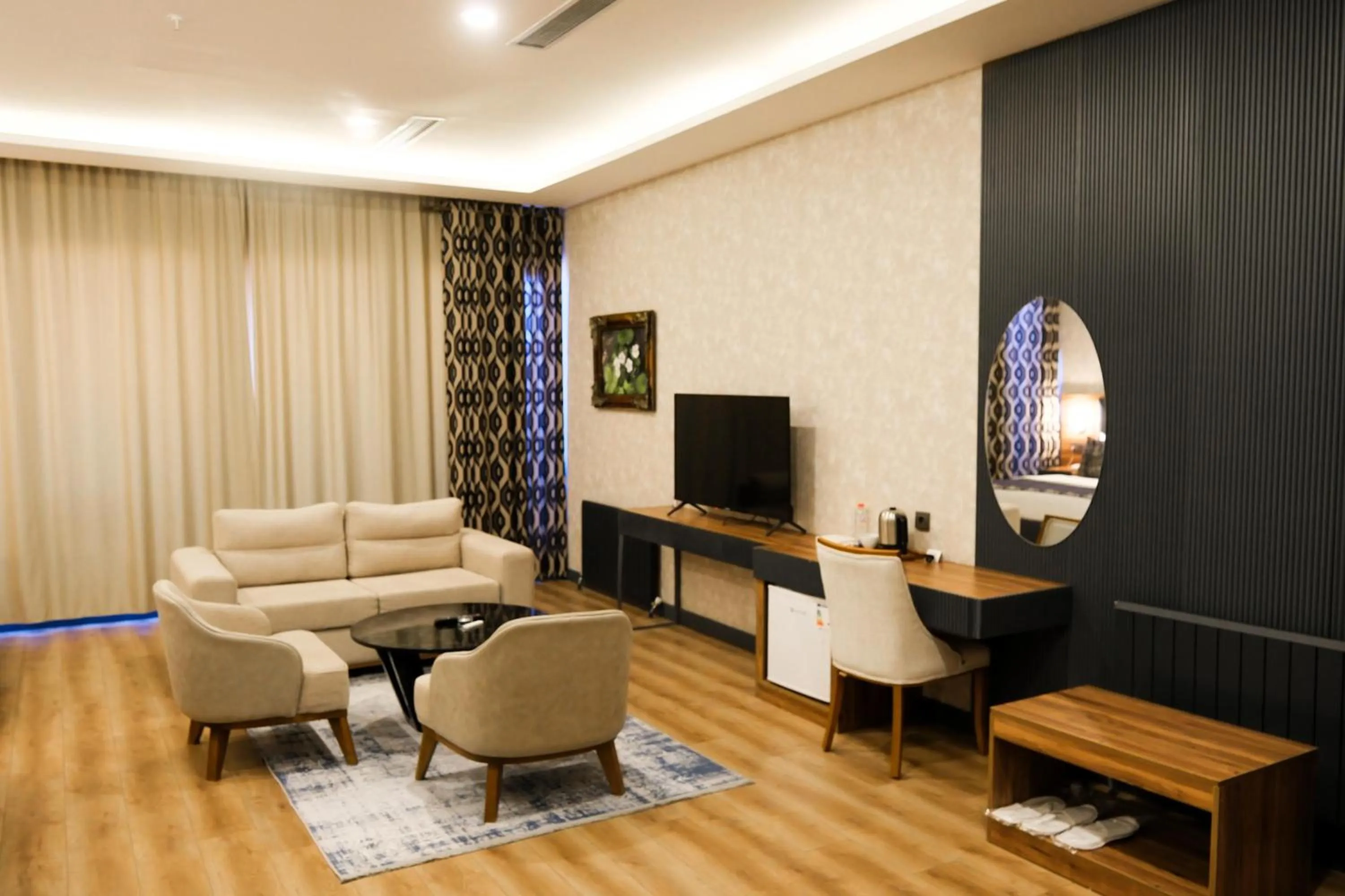 Seating area in Elite World GO Van Edremit