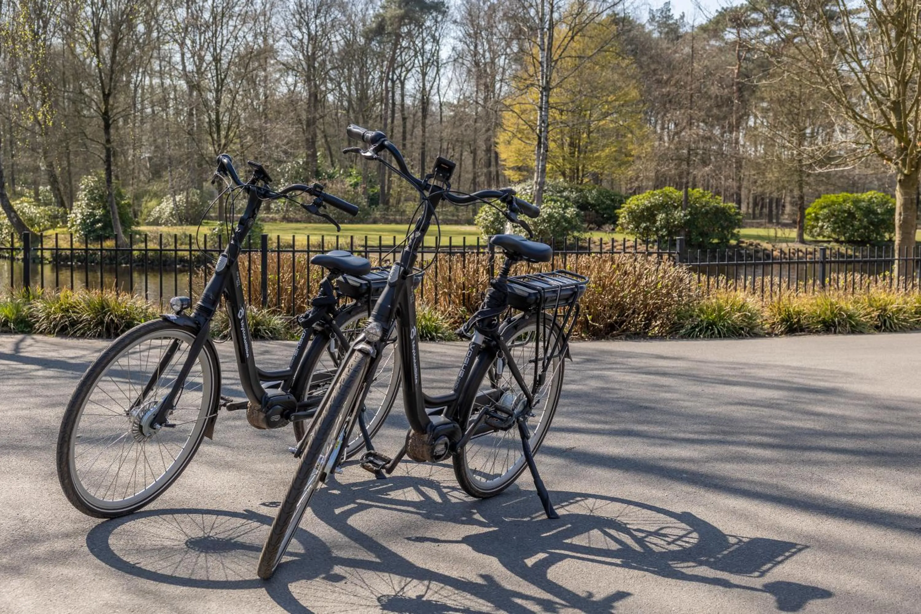 Cycling in Landgoed de Rosep