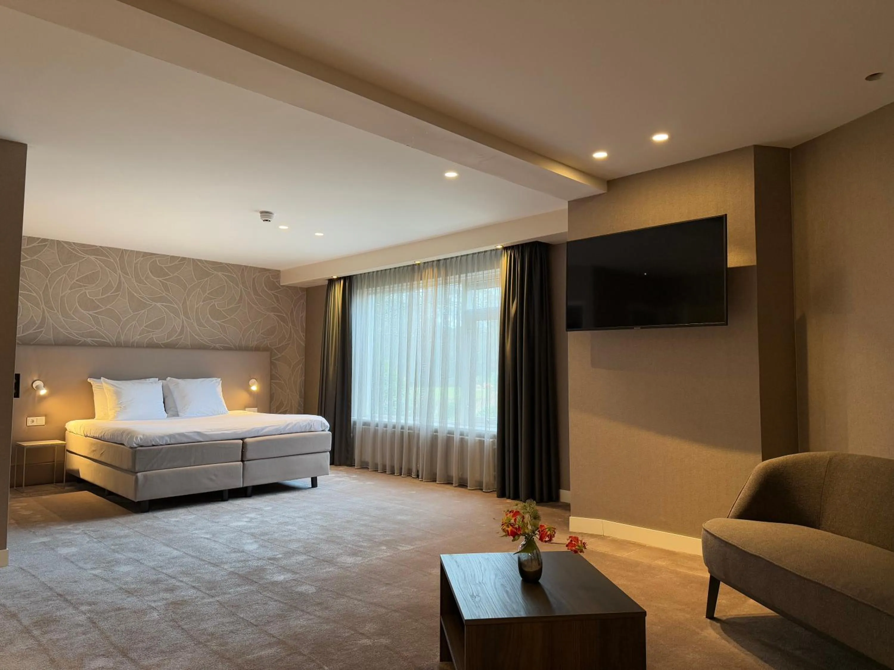 Bedroom, Bed in Landgoed de Rosep