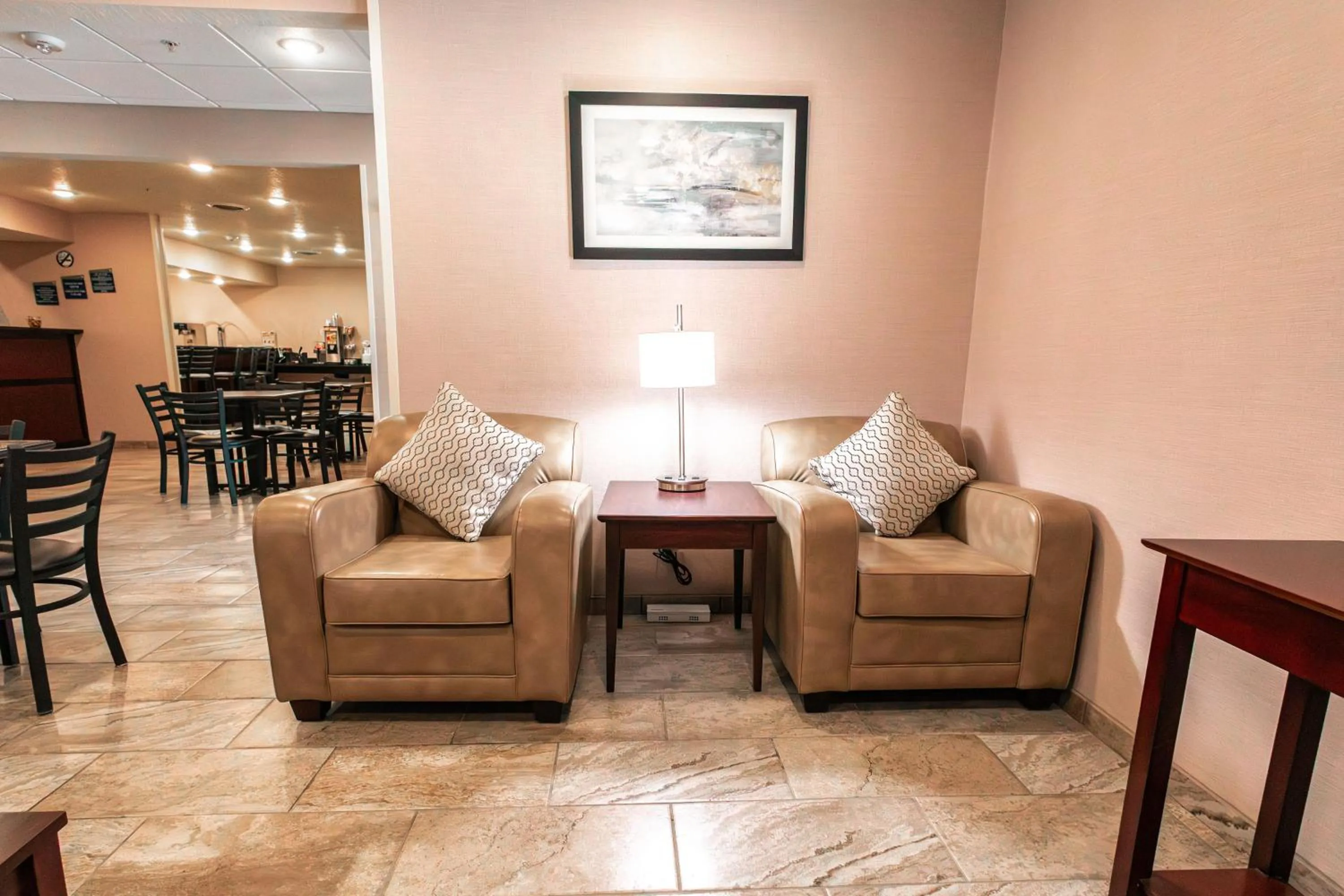Lobby or reception in Cobblestone Inn & Suites - Big Lake