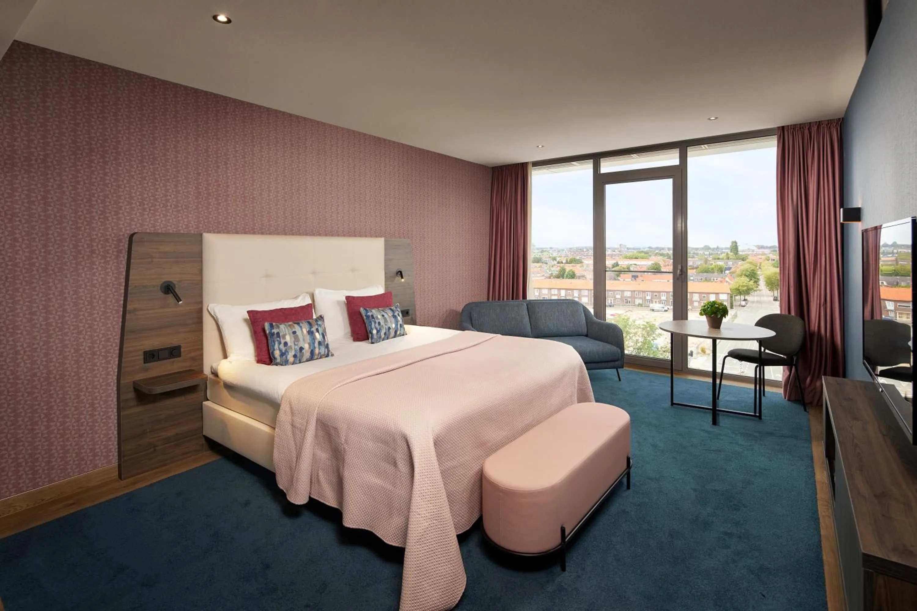 Bedroom, Bed in Van der Valk Hotel Haarlem