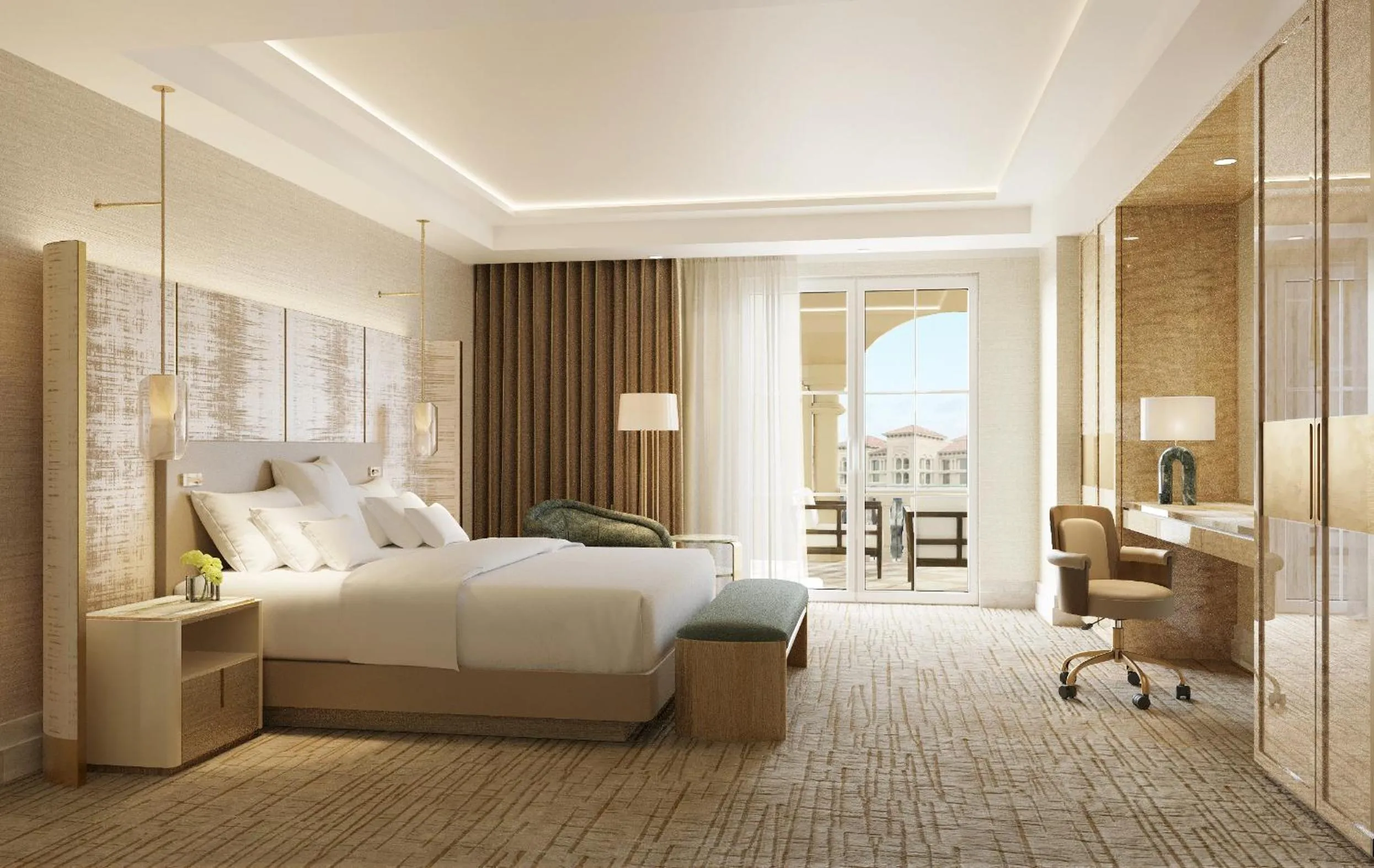 Bedroom, Bed in Green Valley Ranch Resort Spa Casino