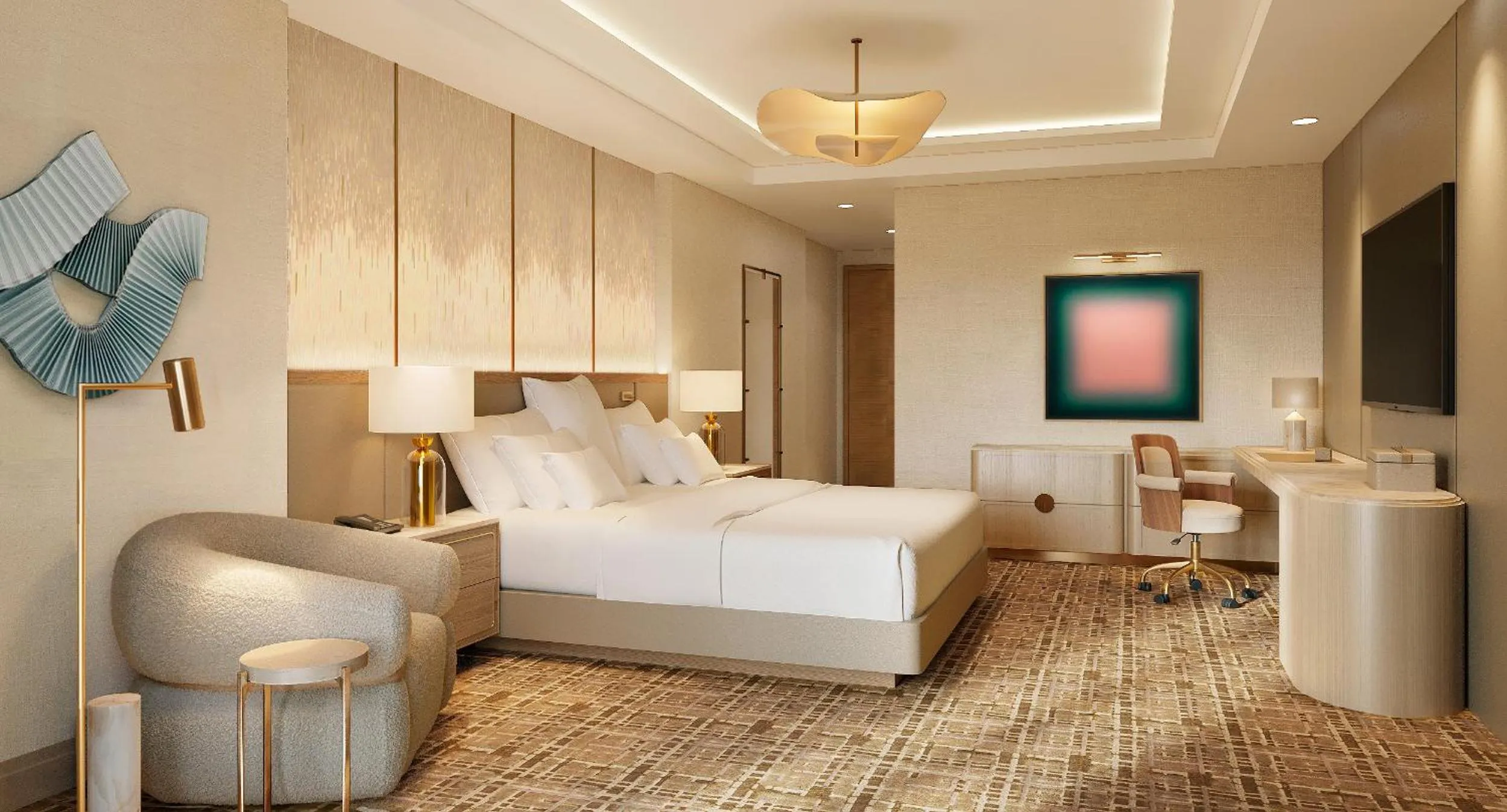 Bedroom, Bed in Green Valley Ranch Resort Spa Casino