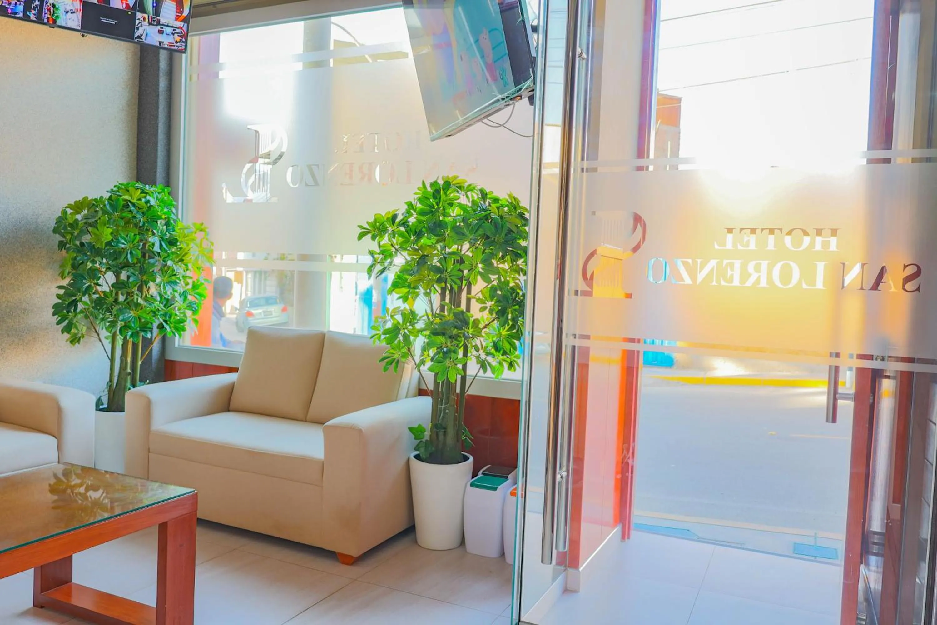 Balcony/Terrace in Hotel San Lorenzo