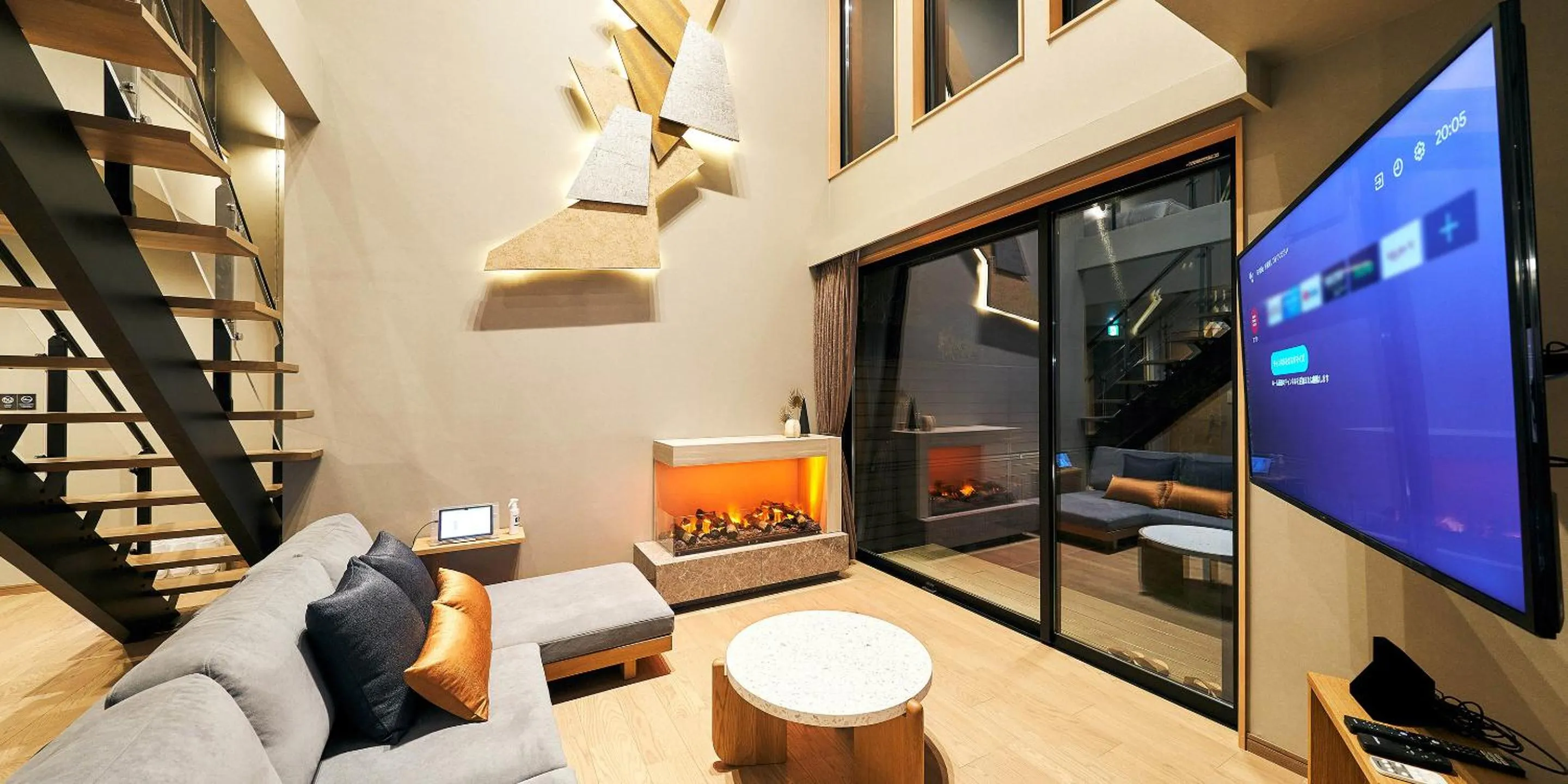 Living room in Rakuten STAY VILLA Hakone Sengokuhara