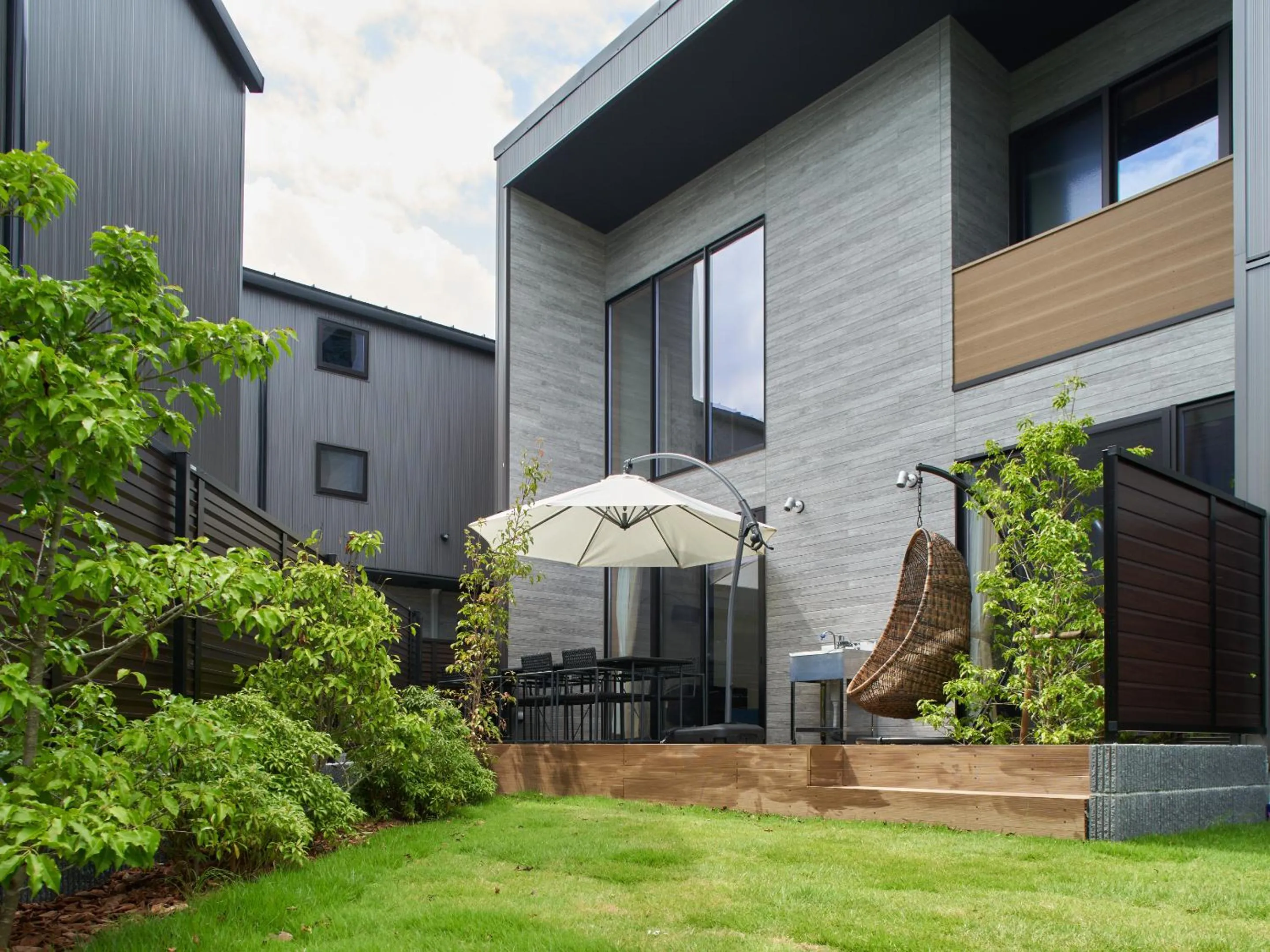 Balcony/Terrace in Rakuten STAY VILLA Yamanakako