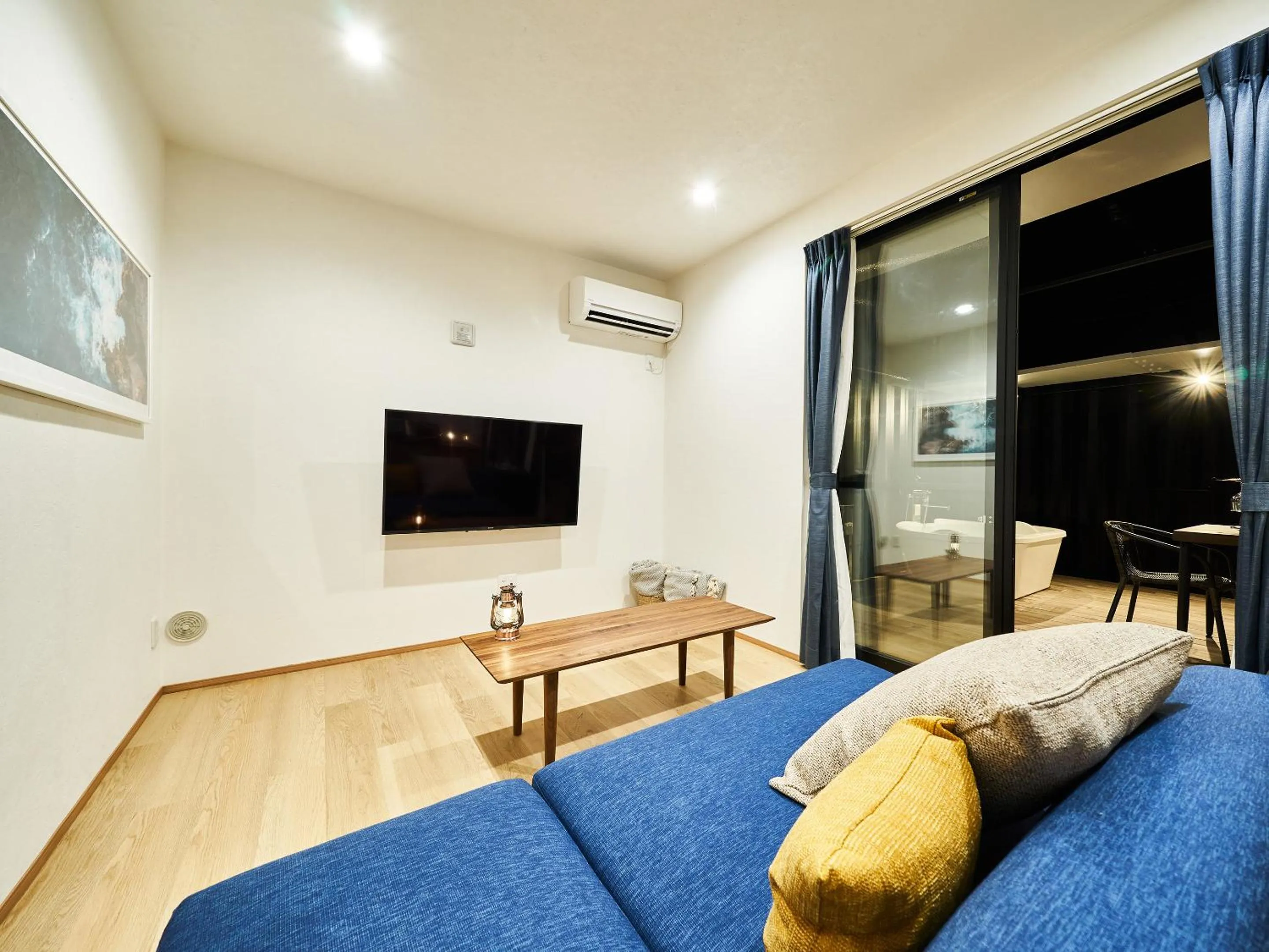 Communal lounge/ TV room in Rakuten STAY VILLA Awaji