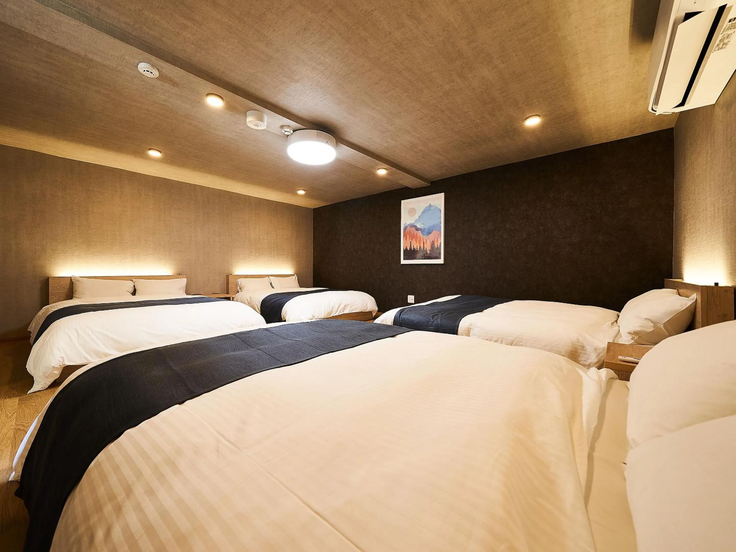 Bed in Rakuten STAY VILLA Awaji