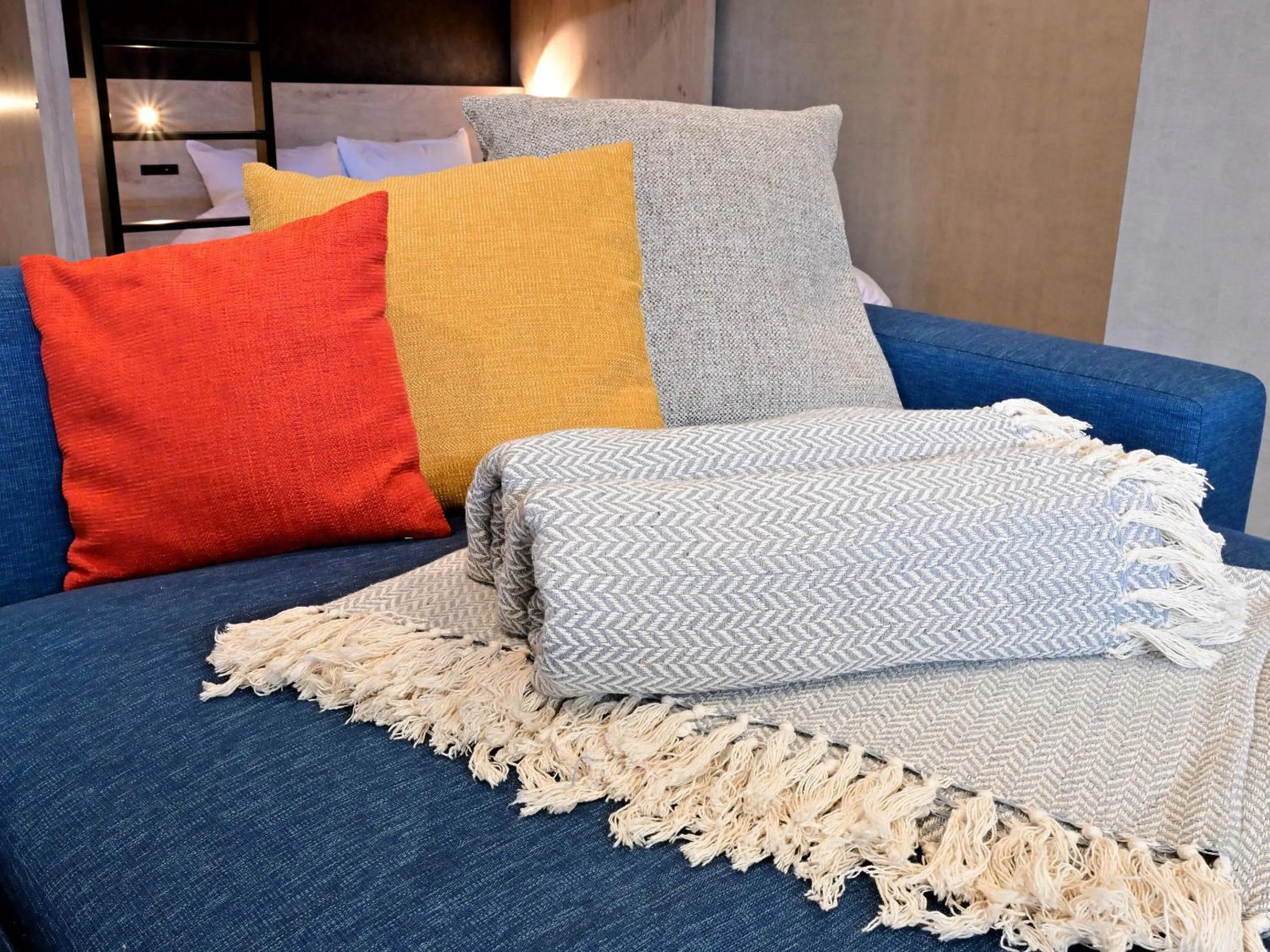 Living room, Bed in Rakuten STAY VILLA Awaji