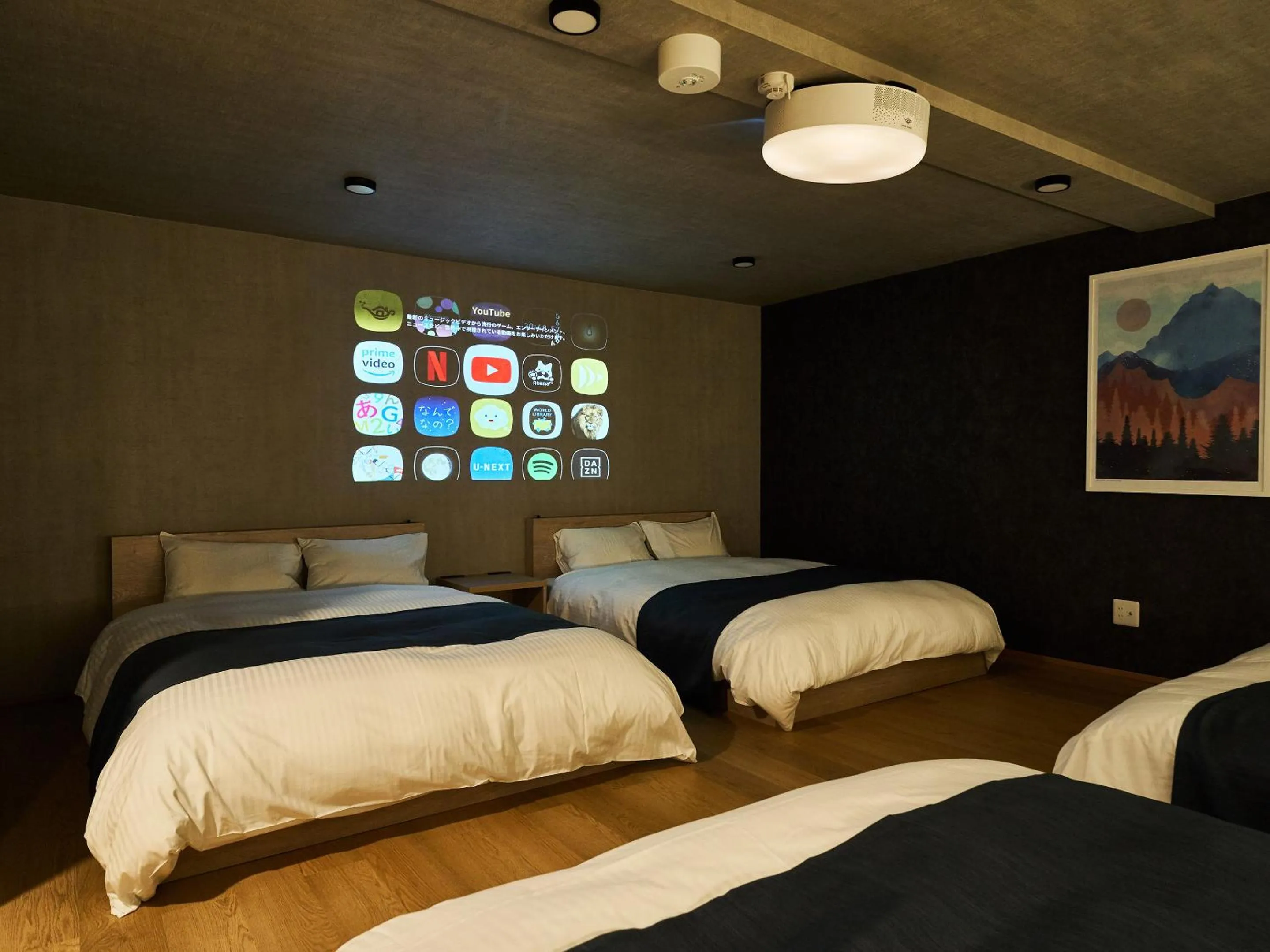 Bed in Rakuten STAY VILLA Awaji